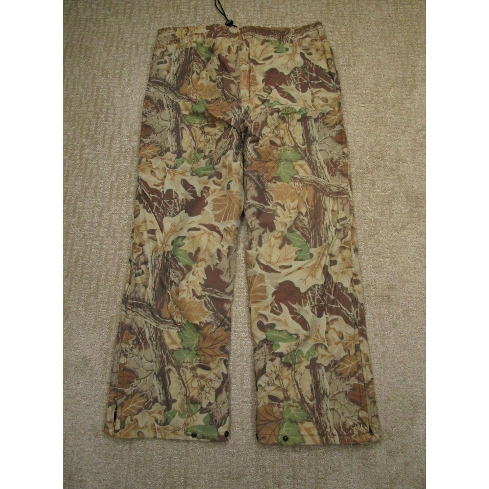 Walls VINTAGE Walls Hunting Pants Men L Brown Camouflage Nylon Polyester Waterproof Windbreaker, Logo, 90s Size US 33 - 3 Thumbnail