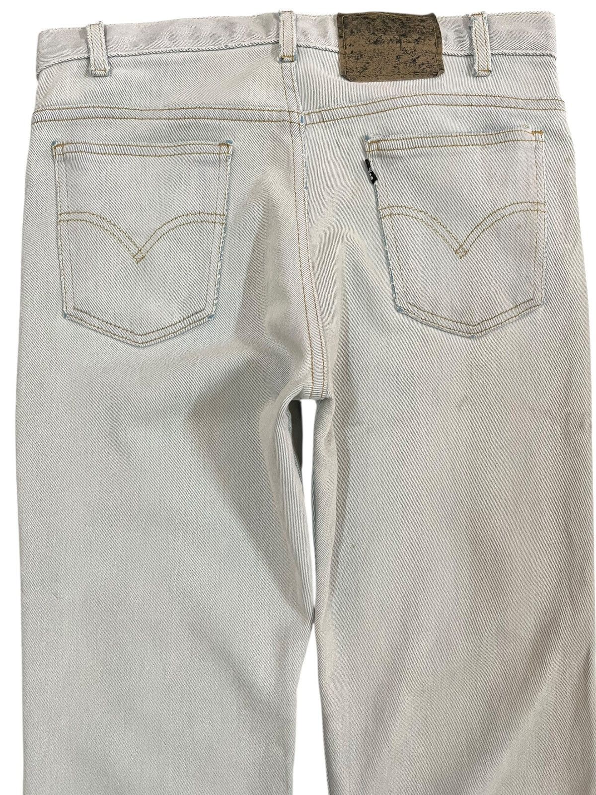 LVC × Levi's × Levi's Vintage Clothing Vintage Levi’s 517 Flare Bell Bottom Black Tab Denim Size US 31 - 6 Thumbnail