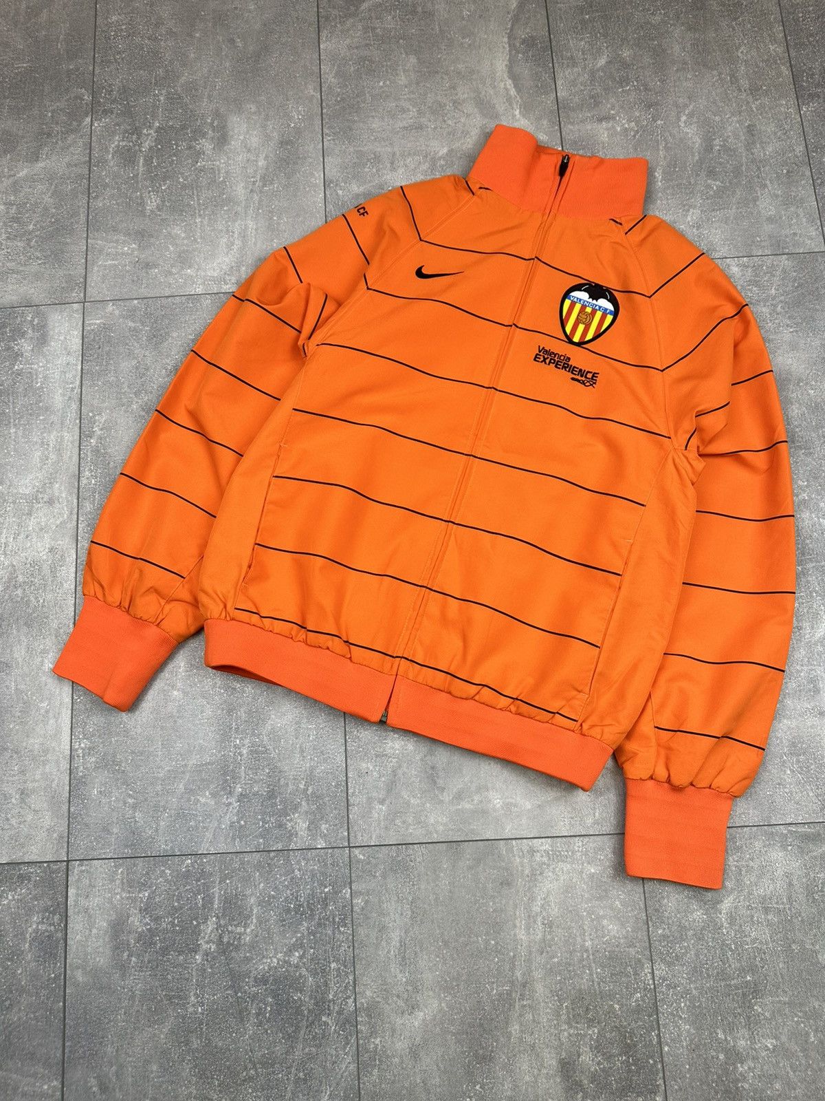 Nike Nike Valencia CF Orange Track-Top Football Soccer Jacket Size US S / EU 44-46 / 1 - 2 Thumbnail