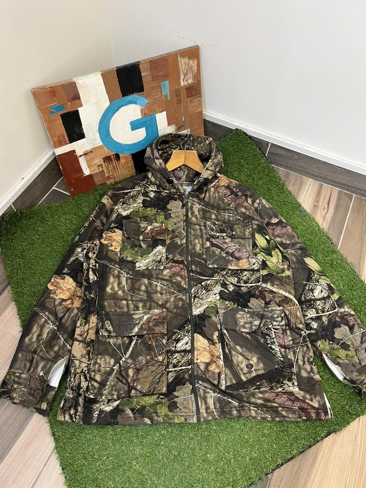 Carhartt × Streetwear × Vintage Vintage Trebark Camo Active Jacket