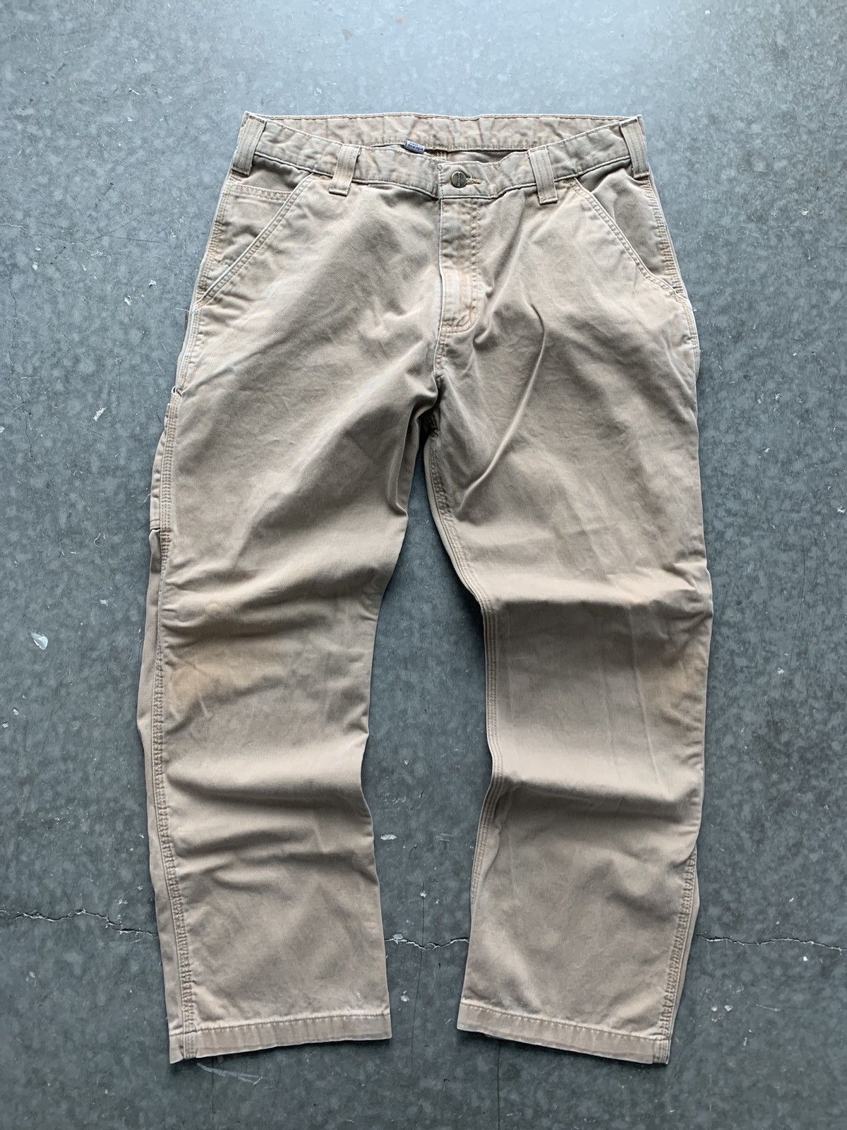 Carhartt × Vintage Crazy Vintage Y2K Carhartt Carpenter Pants Baggy Essential Size US 36 / EU 52 - 5 Thumbnail