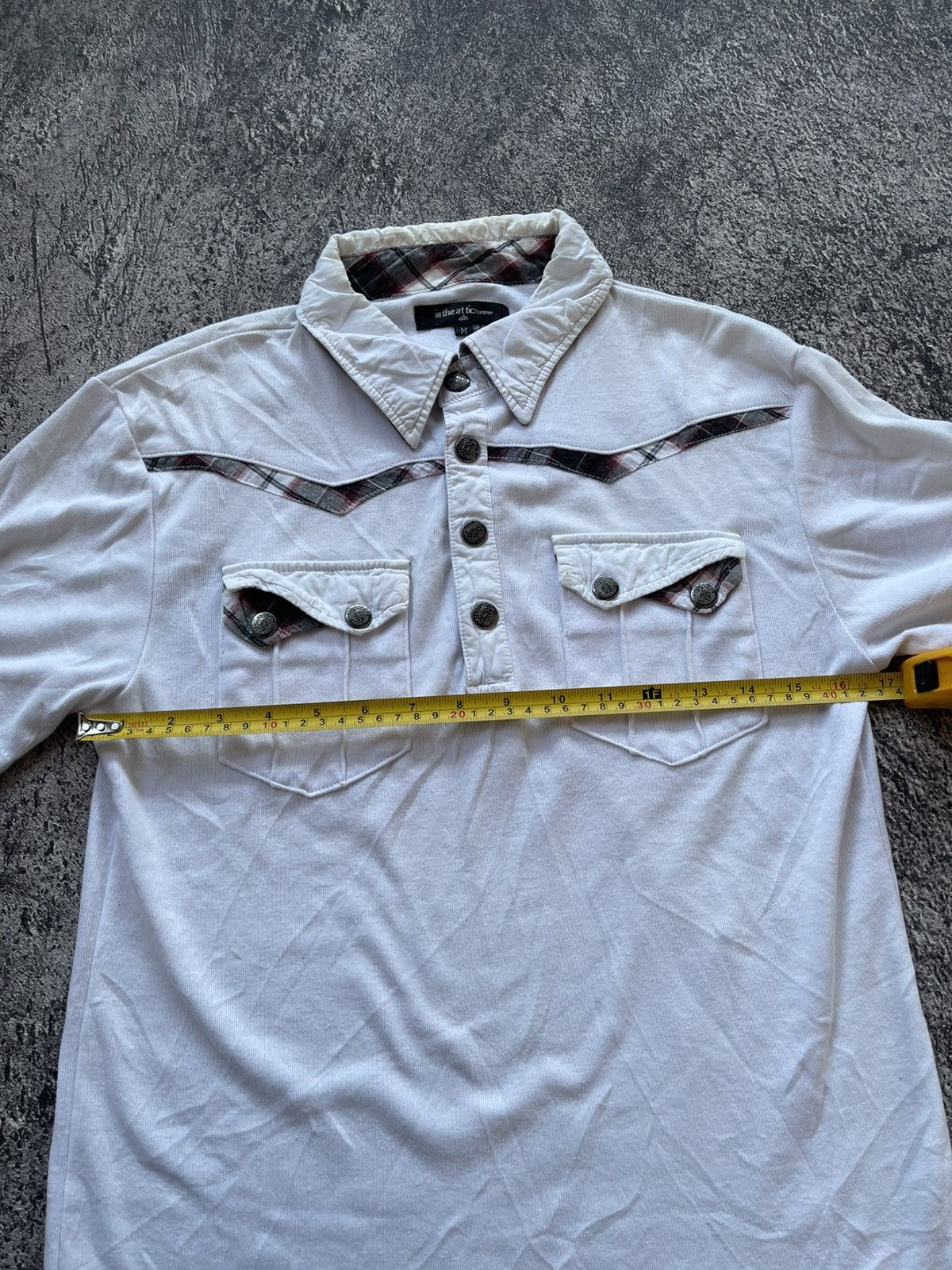 In The Attic In the attic homme double layer bondage polo shirt Size US M / EU 48-50 / 2 - 8 Thumbnail