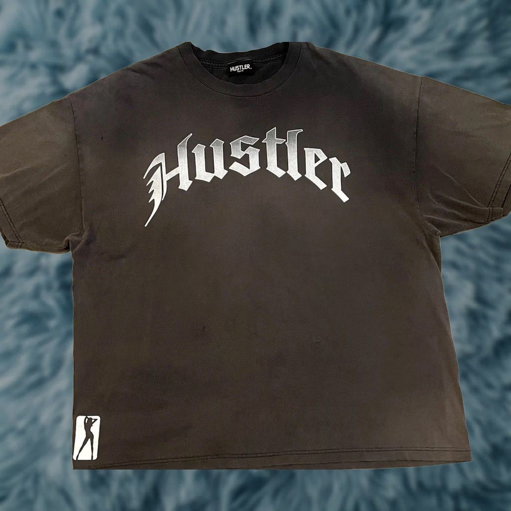 Vintage VINTAGE Hustler Shut Up & Ride Shirt 3X Biker Grunge Sex Stripper 90s Black Mens Size US XXL / EU 58 / 5 - 1 Thumbnail