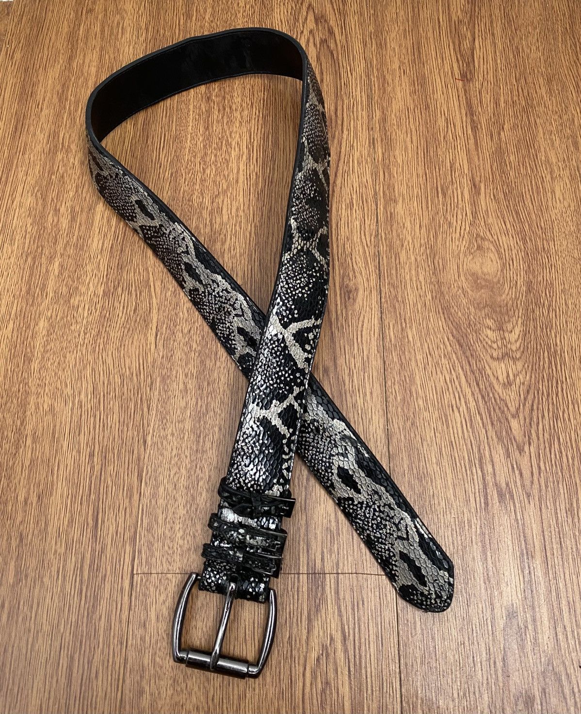 If Six Was Nine Snakeskin i6w9 / KMRii styled belt Size ONE SIZE - 1 Thumbnail