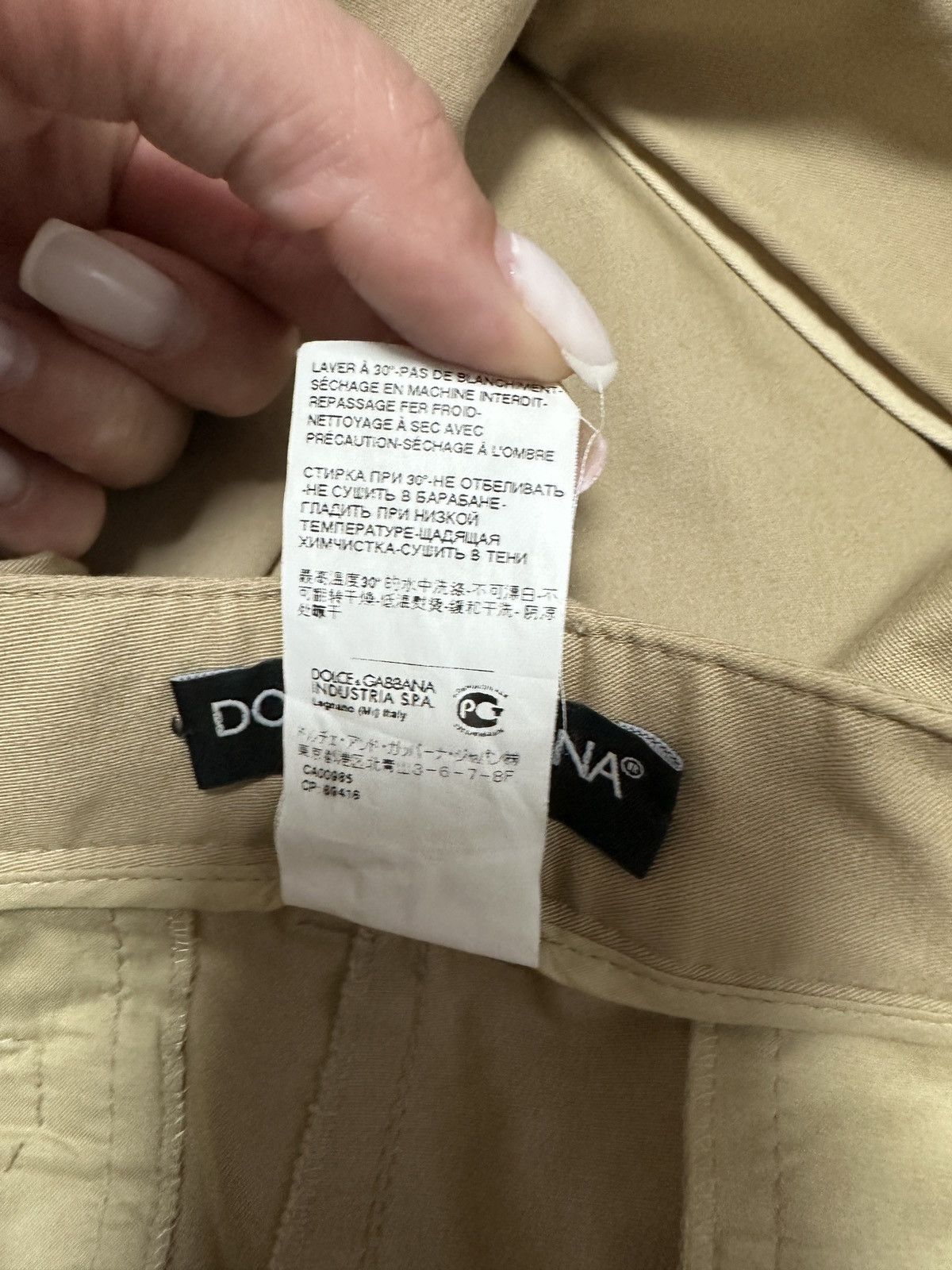 Dolce & Gabbana Dolce & Gabbana luxury classic pants Size 26" / US 2 / IT 38 - 10 Thumbnail