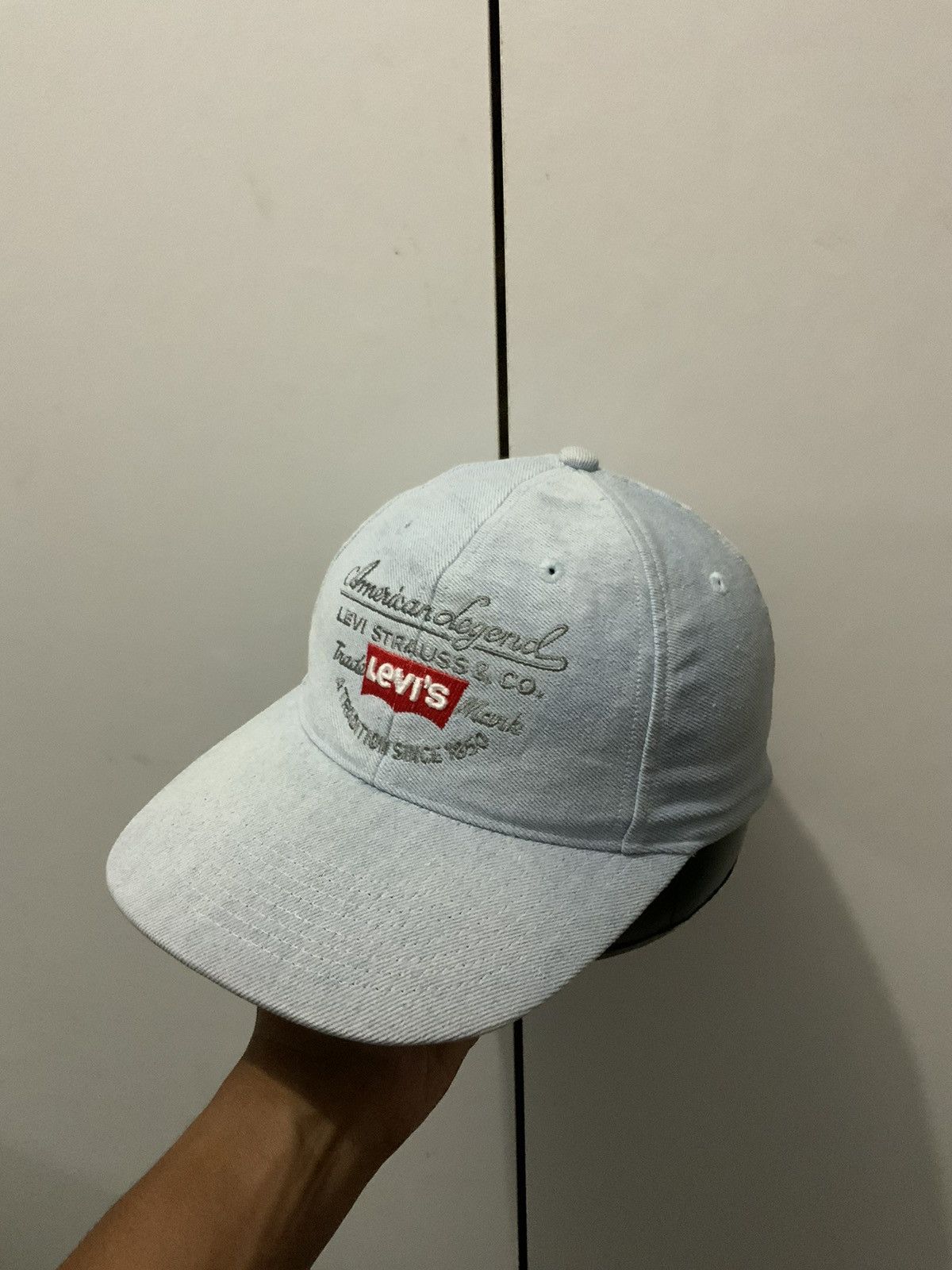 Levi's Levi’s American Legend Denim Hat Size ONE SIZE - 1 Thumbnail