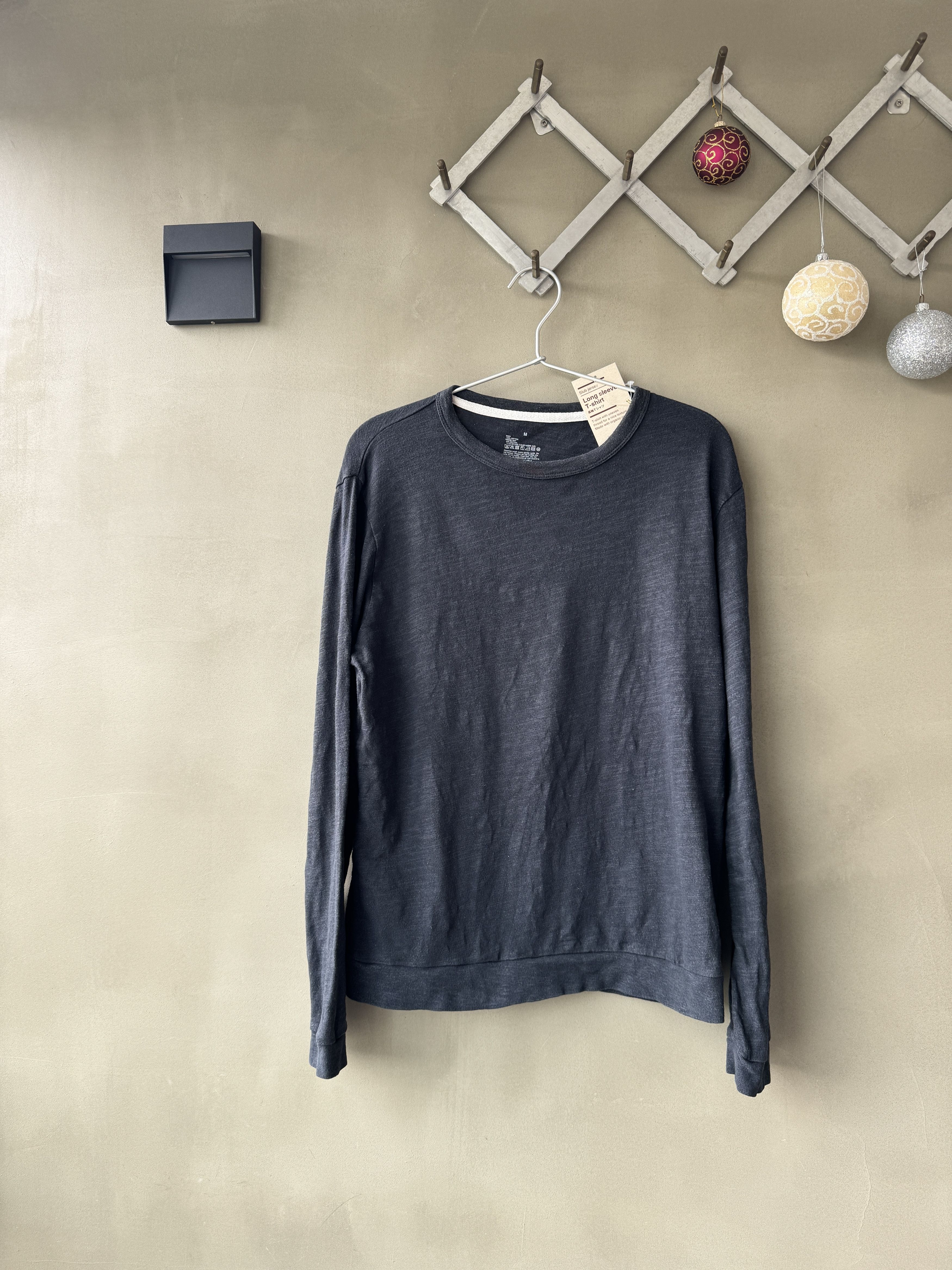 Muji MUJI Japan Mens Organic Slub Cotton Jersey Minimal T Shirt Size US M / EU 48-50 / 2 - 3 Thumbnail