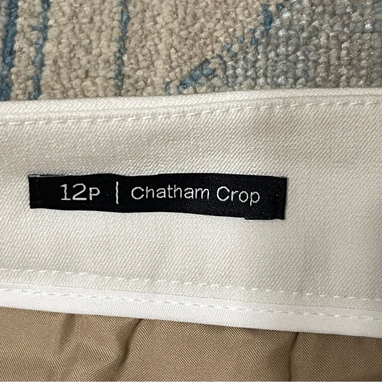 Other TALBOTS CHATHAM CROP PANTS WHITE Size 12P Size 34" / US 12 / IT 48 - 8 Thumbnail