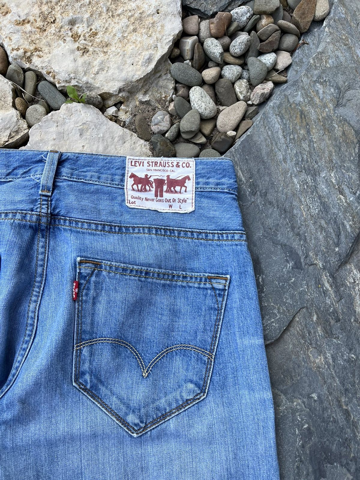Levi's × Levi's Vintage Clothing × Vintage Vintage Levi’s 504 light blue jeans classic pants trousers Size US 30 / EU 46 - 15 Thumbnail
