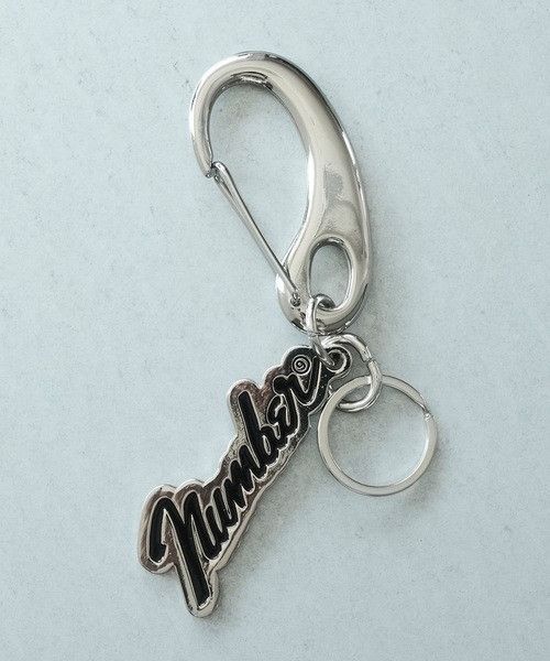 Number (N)ine Number Nine Handsign Logo Carabiner Keychain | Grailed
