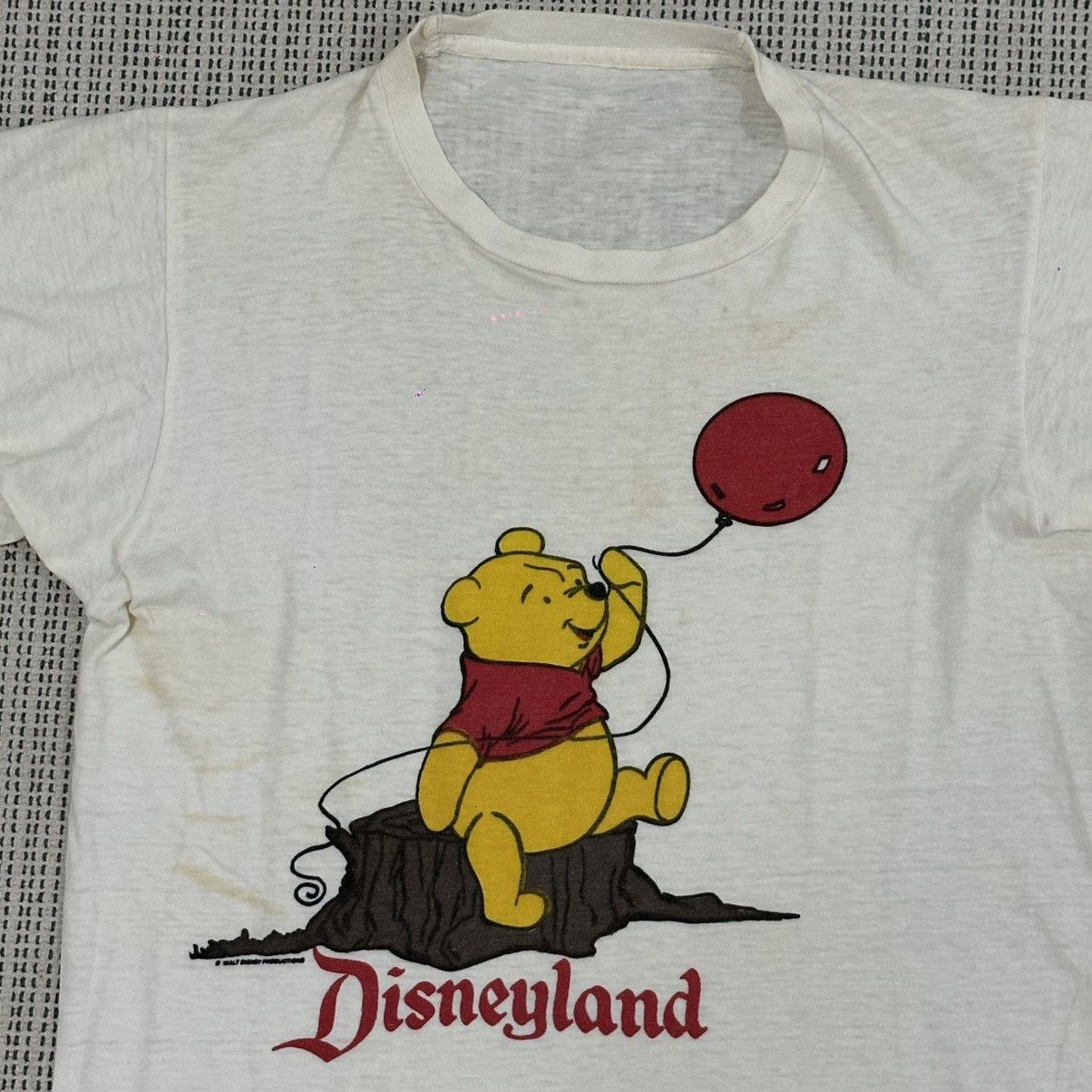 Disney Vintage 70s Pooh tee Size US M / EU 48-50 / 2 - 1 Thumbnail