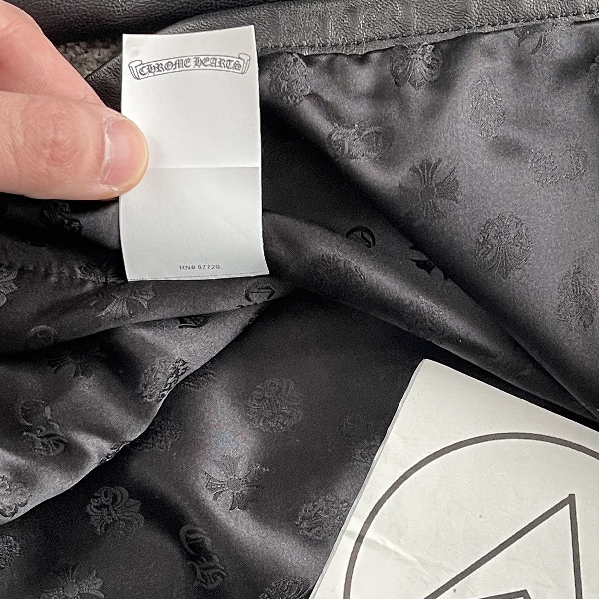 Chrome Hearts Chrome Hearts Black Leather Button Jacket Size US S / EU 44-46 / 1 - 8 Thumbnail
