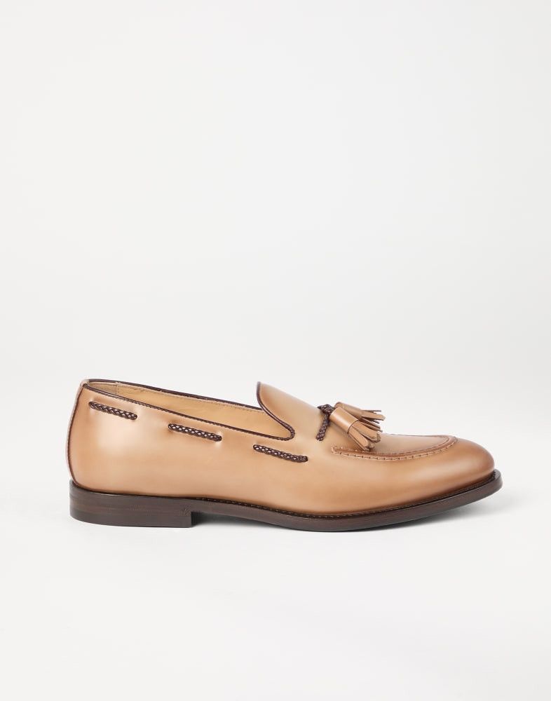Brunello Cucinelli o1w1db10925 Pair Of Loafers in Brown Size US 11 / EU 44 - 1 Thumbnail