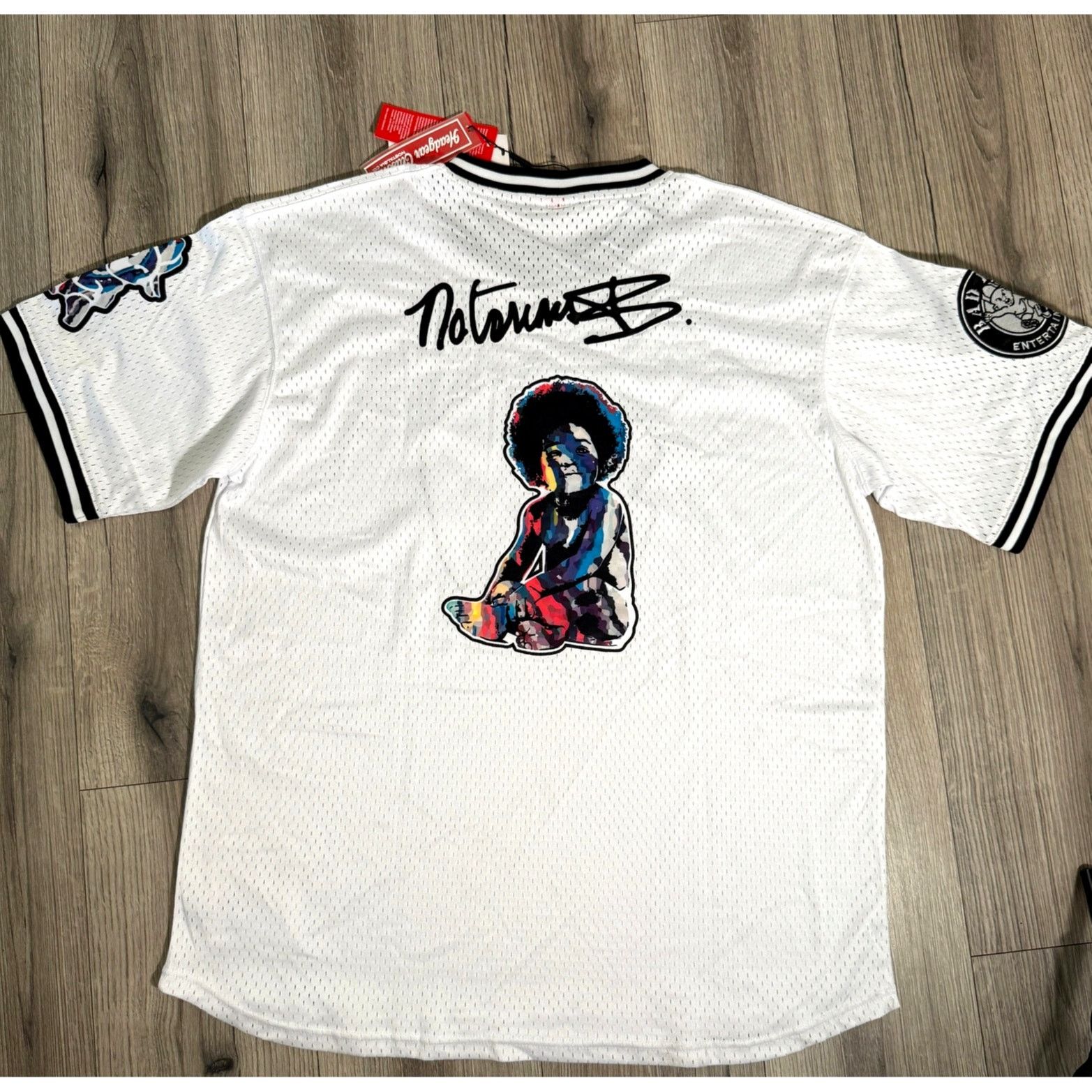 Other Headgear Classics Notorious BIG Bad Boy Biggie BB Jersey XL Size US XL / EU 56 / 4 - 2 Thumbnail