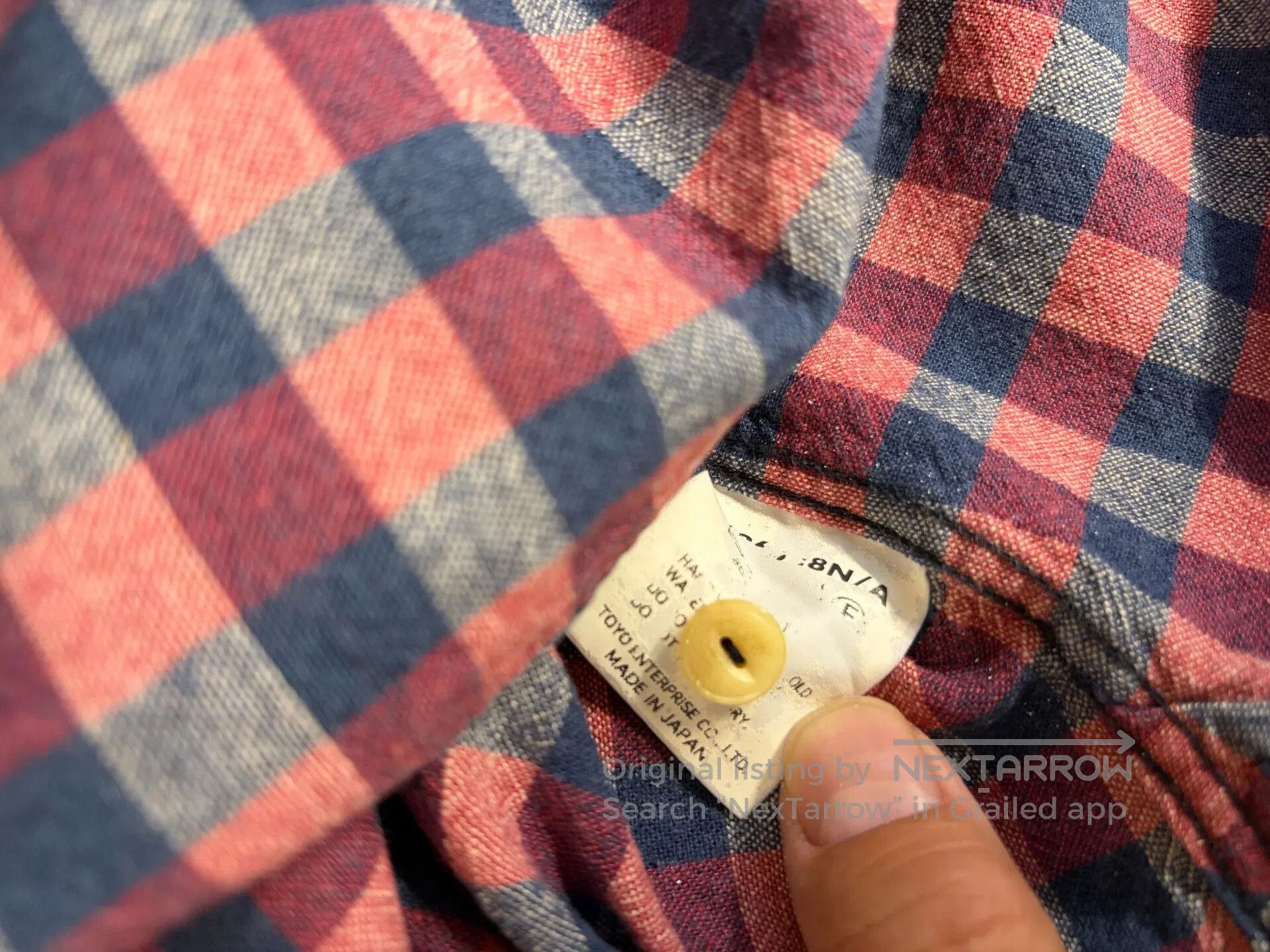 Mister Freedom Mister Freedom 1920s Checkered Shirt. Size US M / EU 48-50 / 2 - 8 Thumbnail