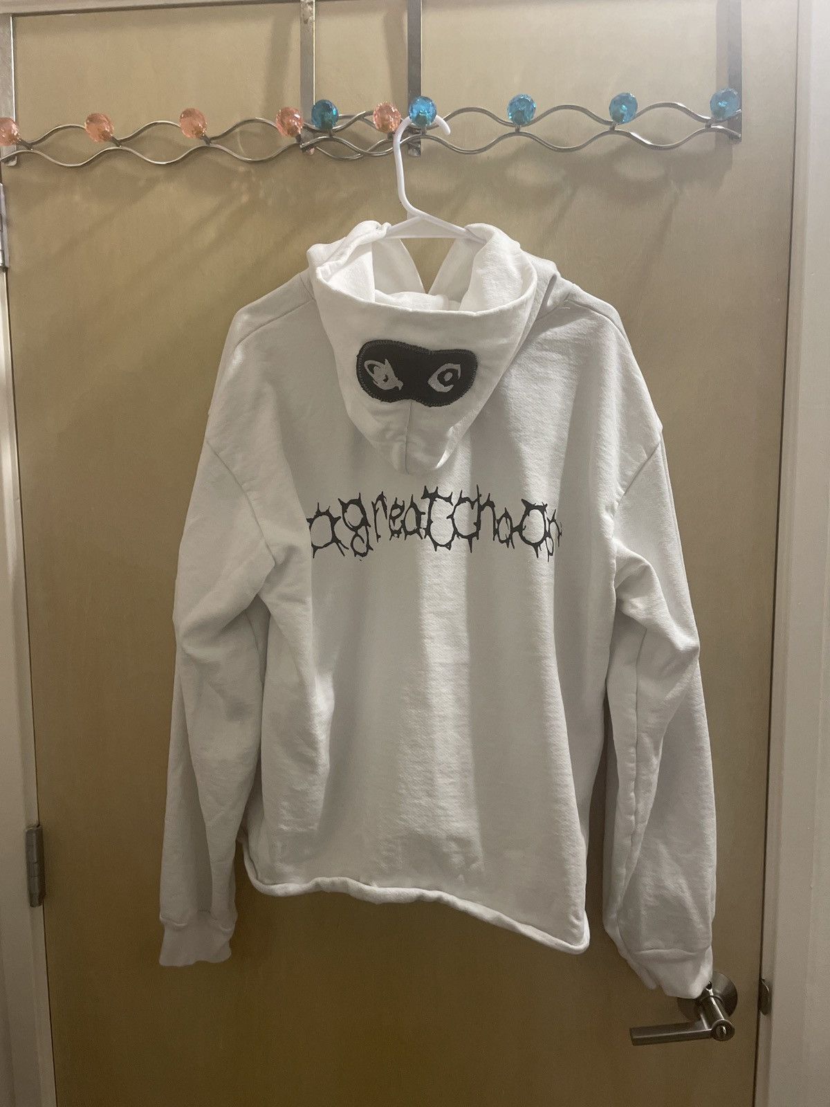Ken Carson Ken Carson White Hoodie “A Great Chaos” Size US M / EU 48-50 / 2 - 2 Thumbnail
