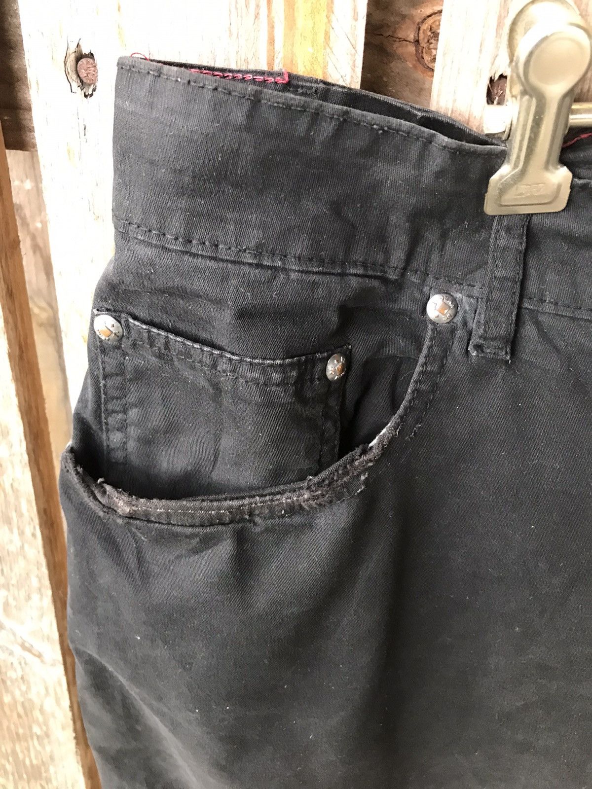 Marithe + Francois Girbaud Vtg Le Jeande Marithe Francois Girbaud Jeans Pant Size US 37 - 9 Thumbnail