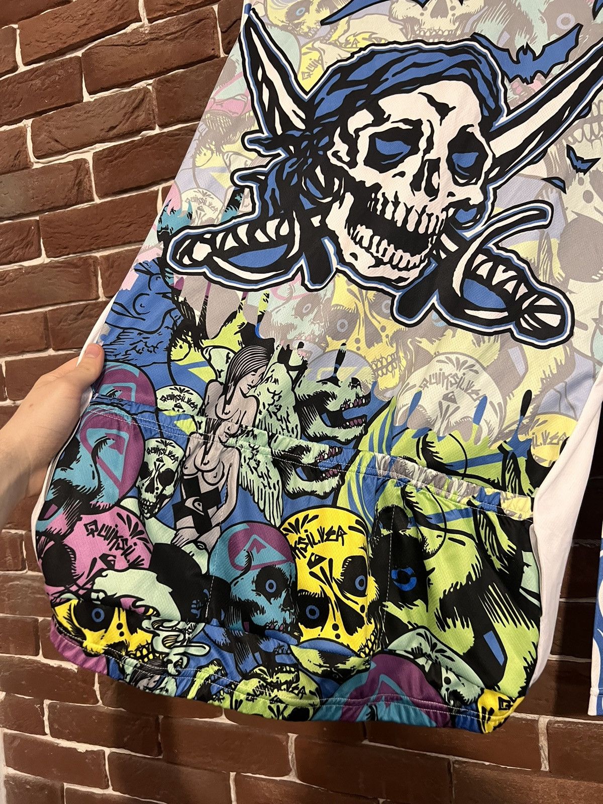 Other ONE OF A KIND Ghost Halloween Vintage Bike Jersey Hype Drip Size US XL / EU 56 / 4 - 5 Thumbnail