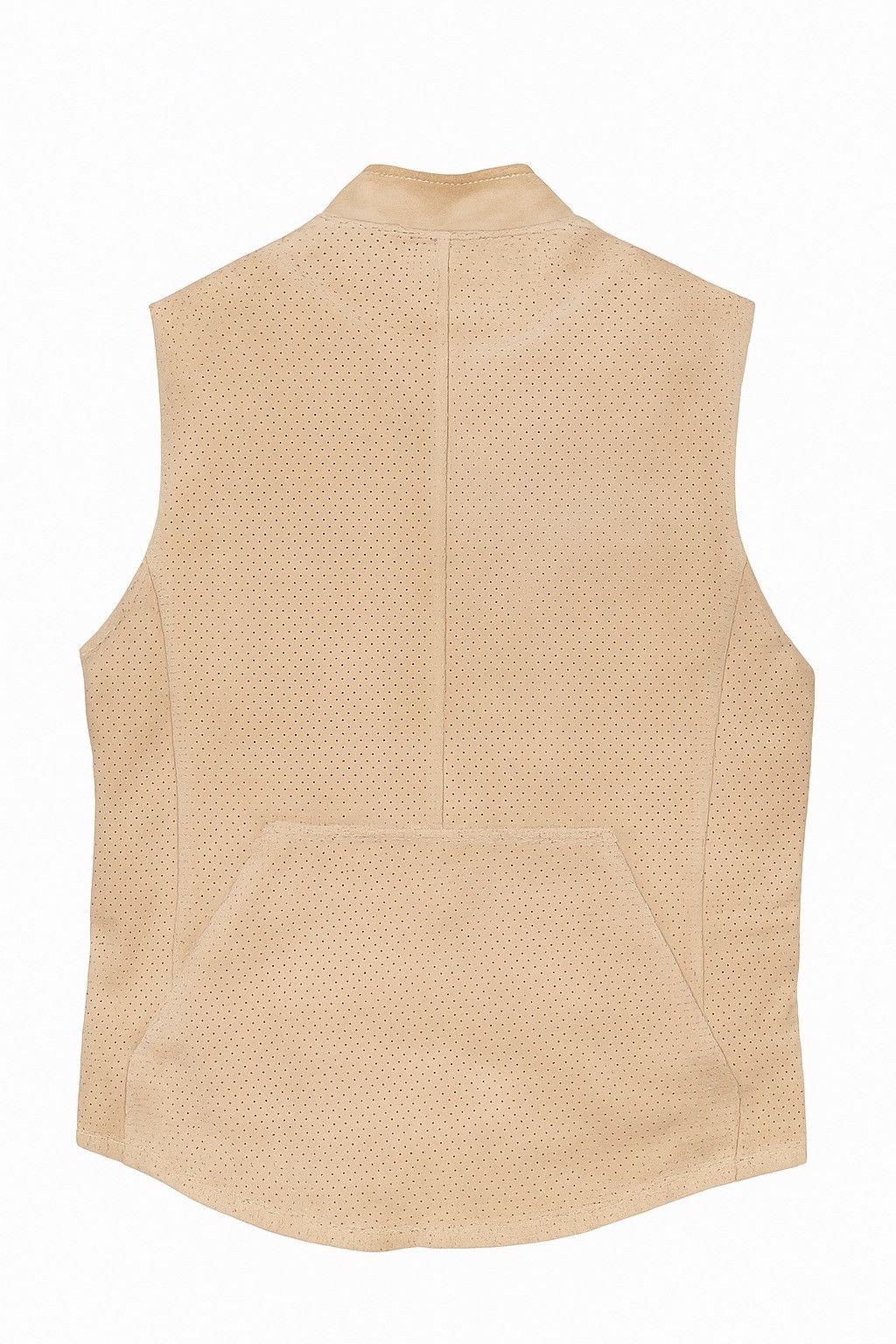 Japanese Brand Vintage W.L.C Beige Suede Perforated Utility Vest – Japanese Size US L / EU 52-54 / 3 - 2 Thumbnail