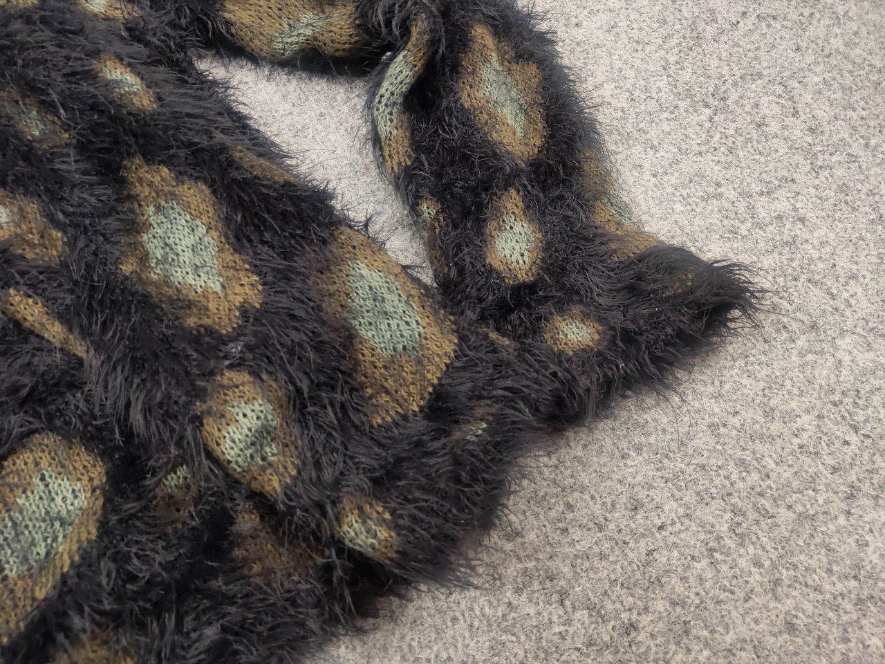 If Six Was Nine Vintage leopard Mohair Style Black Sweater Y2K hysteric Size US S / EU 44-46 / 1 - 10 Thumbnail