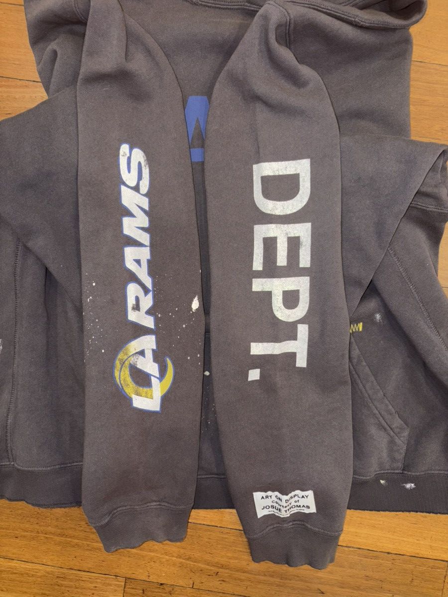 Gallery Dept. × NFL Gallery Dept. LA Rams 90s Vintage Hoodie Size US XL / EU 56 / 4 - 2 Thumbnail