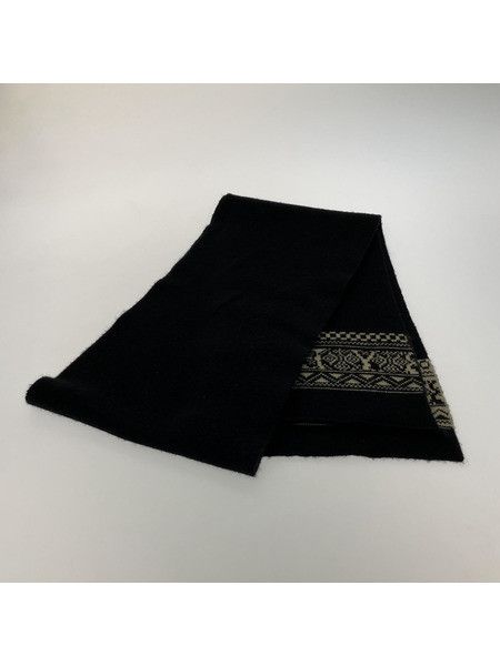 Yohji Yamamoto Yohji Yamamoto Nordic pattern scarf Size ONE SIZE - 4 Thumbnail