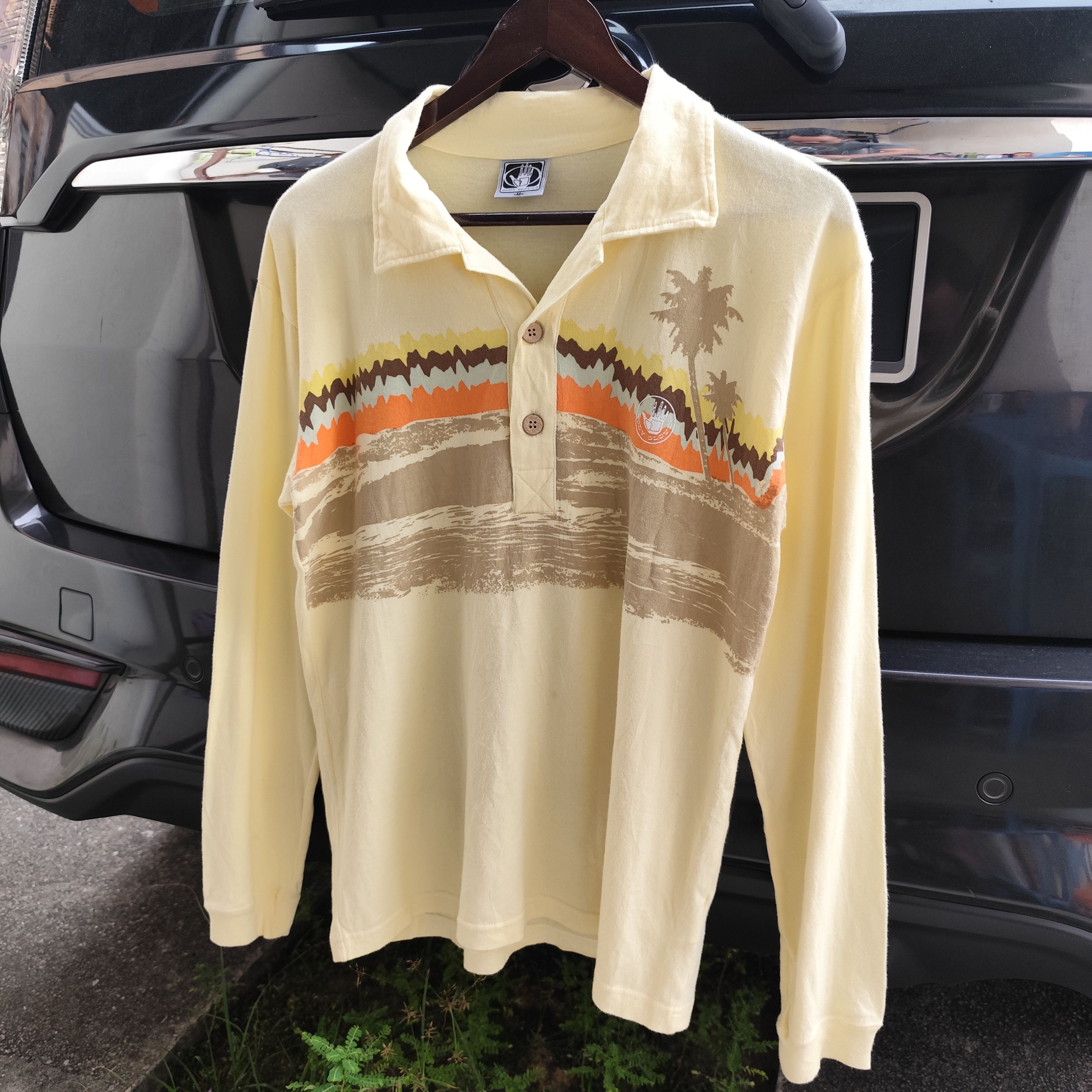 Body Glove × Vintage 🇯🇵VINTAGE BODY GLOVE LONG SLEEVE SHIRT MADE IN JAPAN Size US M / EU 48-50 / 2 - 3 Thumbnail