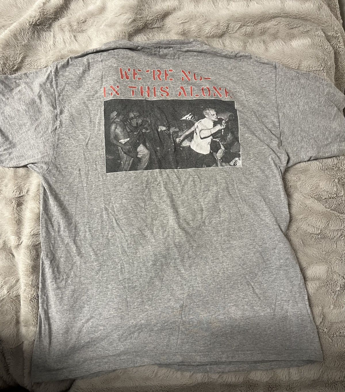Hanes Youth Of Today We're Not In This Alone Vintage T-shirt Size US L / EU 52-54 / 3 - 2 Thumbnail