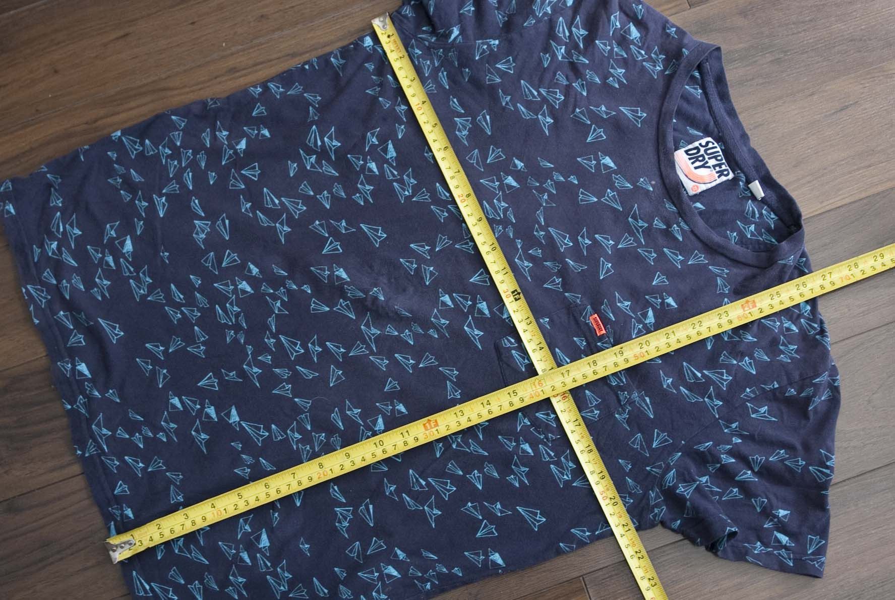 Superdry Superdry T Shirt Size L /XL Dark Blue Size US L / EU 52-54 / 3 - 3 Thumbnail