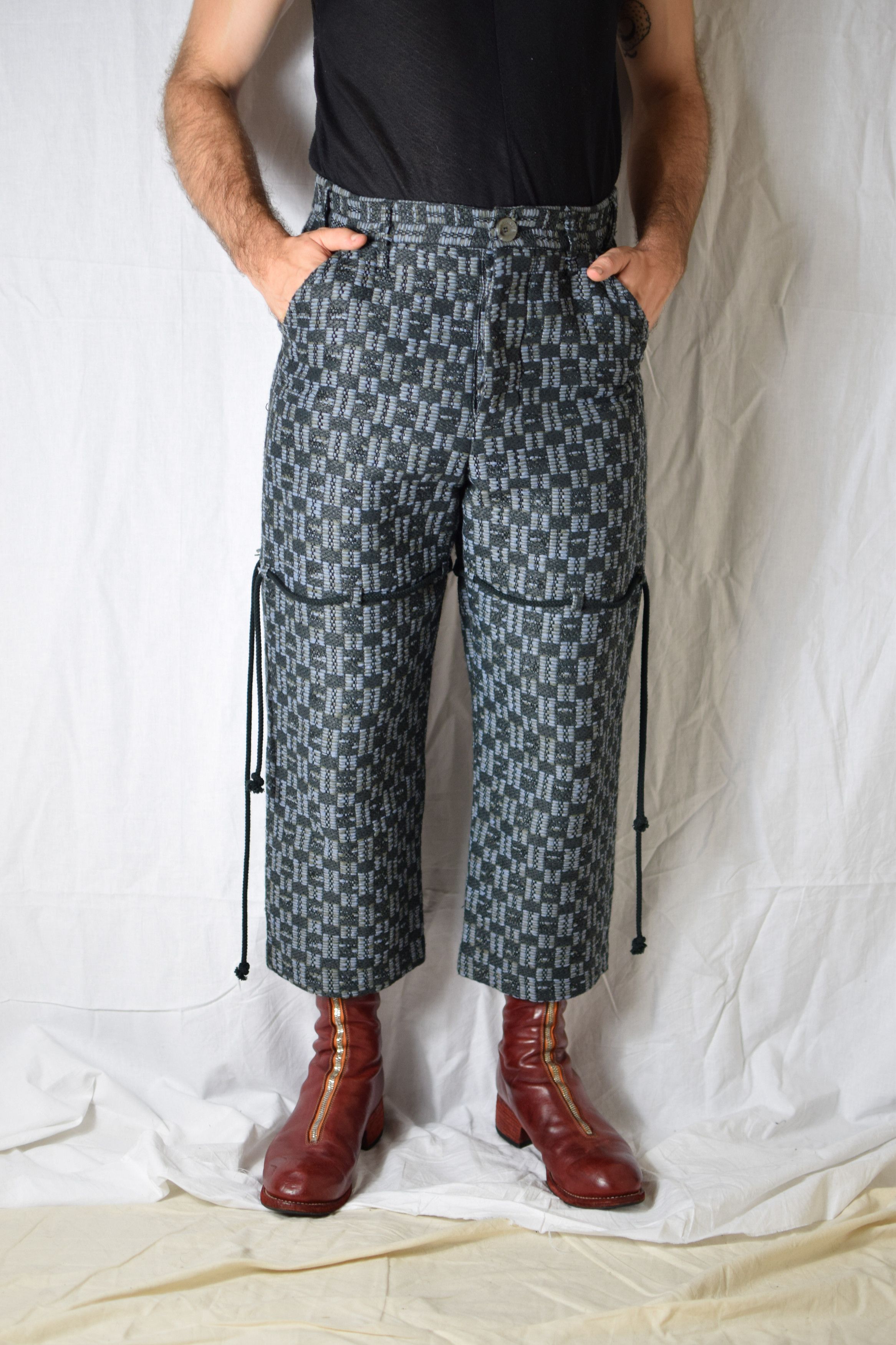 Song For The Mute SftM 21.1 Naive Work Pants - MPT075_LEGOBLU Size US 32 / EU 48 - 4 Thumbnail