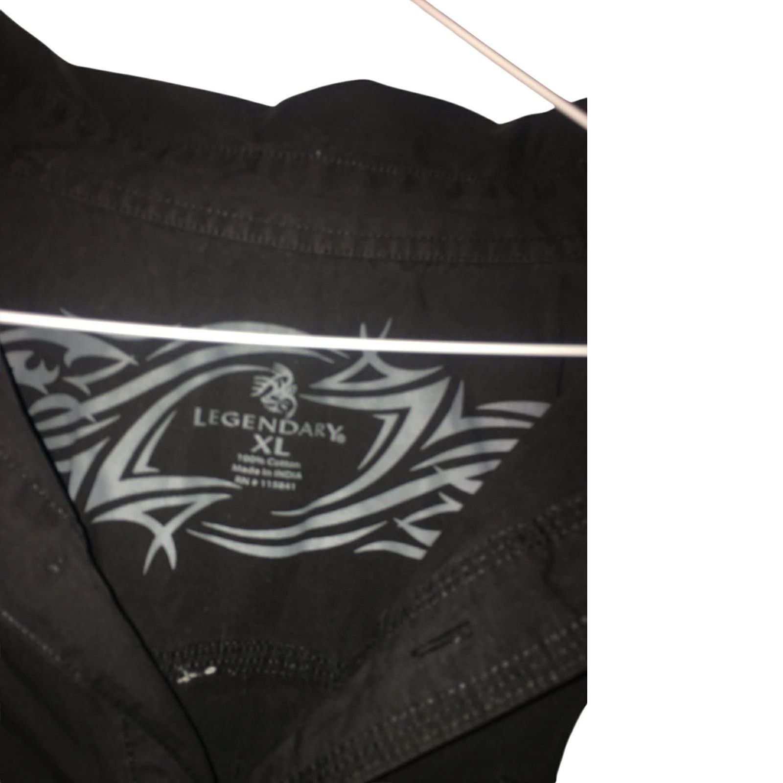 Other VINTAGE Y2K Legendary Button Shirt Dragon Tribal Graphic XL Size US XL / EU 56 / 4 - 2 Thumbnail