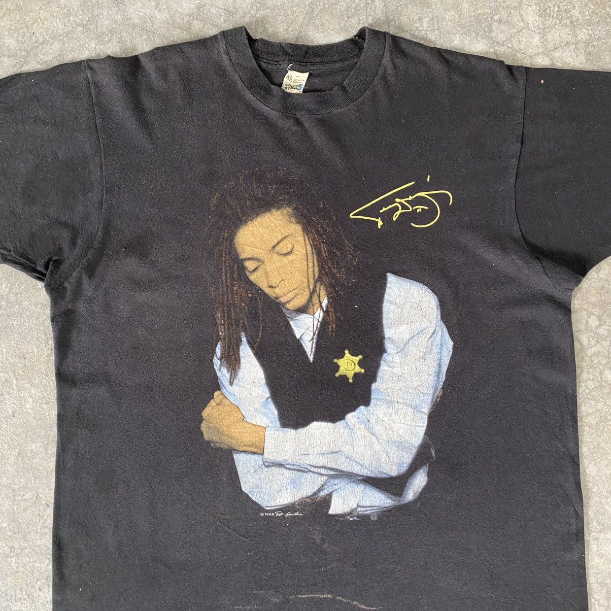 Band Tees VTG 1988 Terence Trent D’Arby & Bojangles Tour Promo Tee Size US L / EU 52-54 / 3 - 3 Thumbnail