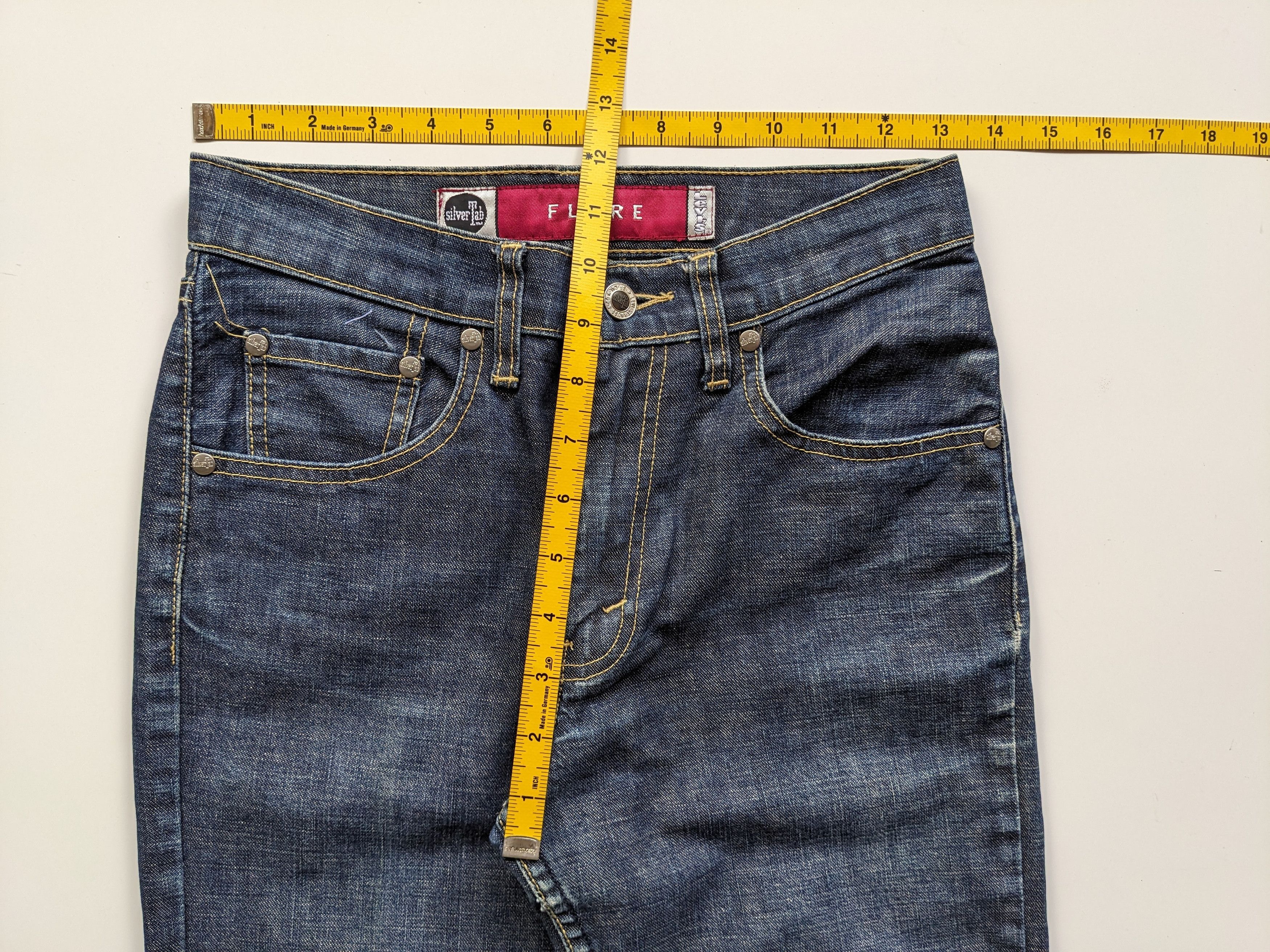 If Six Was Nine × Levi's × Vintage Vintage Levi's Silvertab flare jeans Size 27" / US 4 / IT 40 - 11 Thumbnail