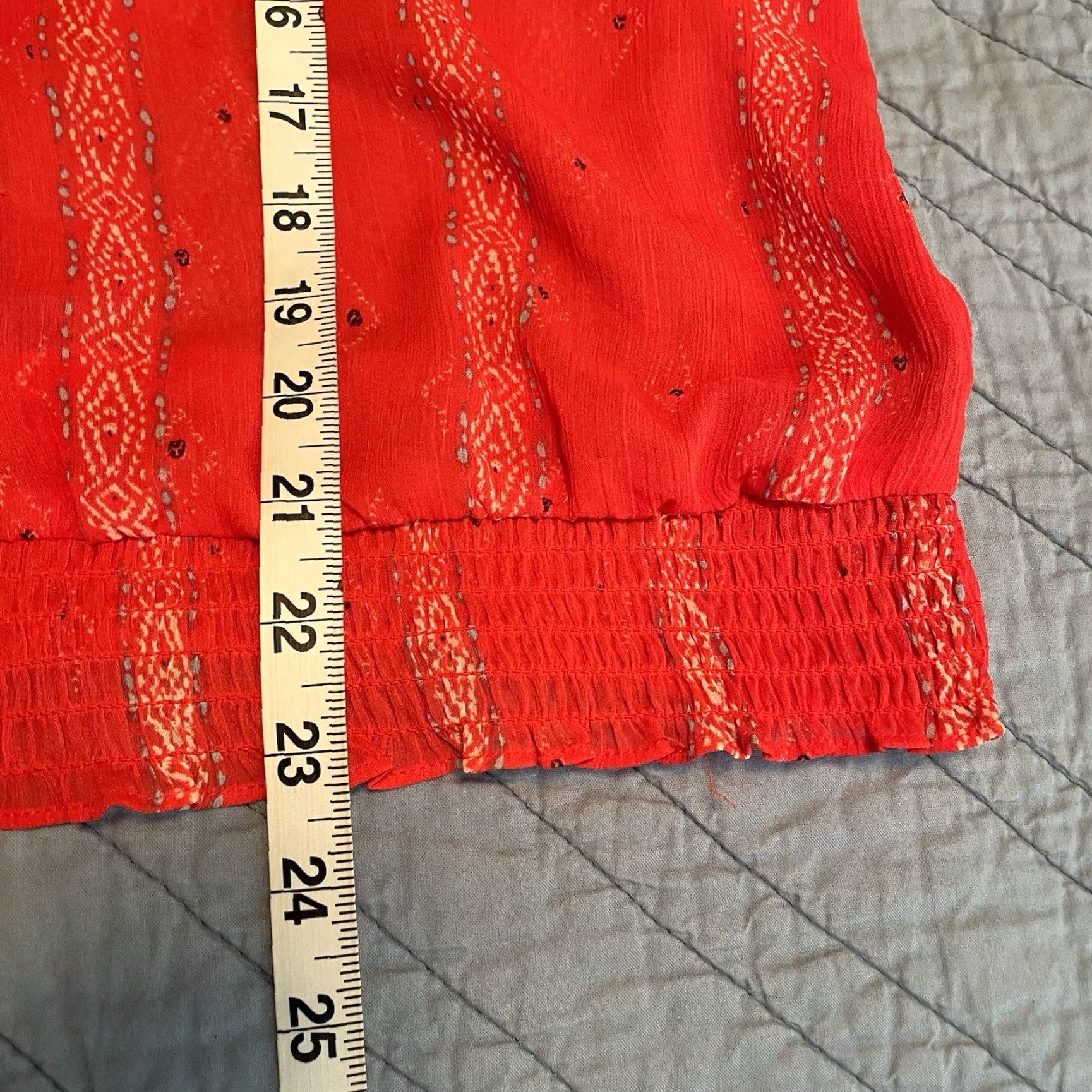 Lucky Brand **Lucky Brand Red Paisley Print Small Blouse** User: Lucky Brand Red Small Paisley Print Blouse Size S / US 4 / IT 40 - 7 Thumbnail