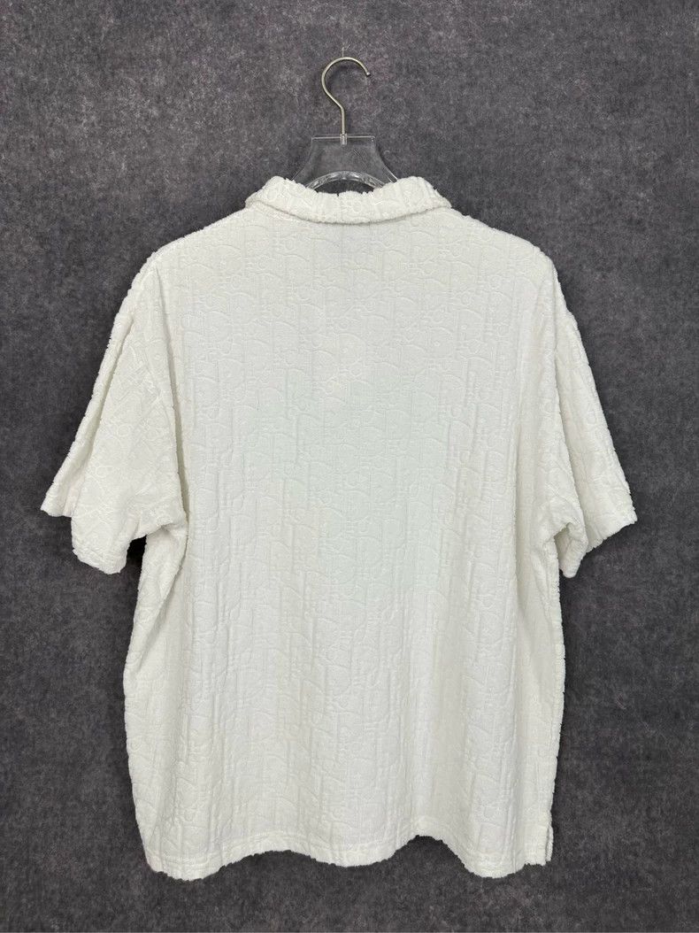 Dior Dior Old flower towel full print polo short sleeves Size US XXL / EU 58 / 5 - 2 Thumbnail