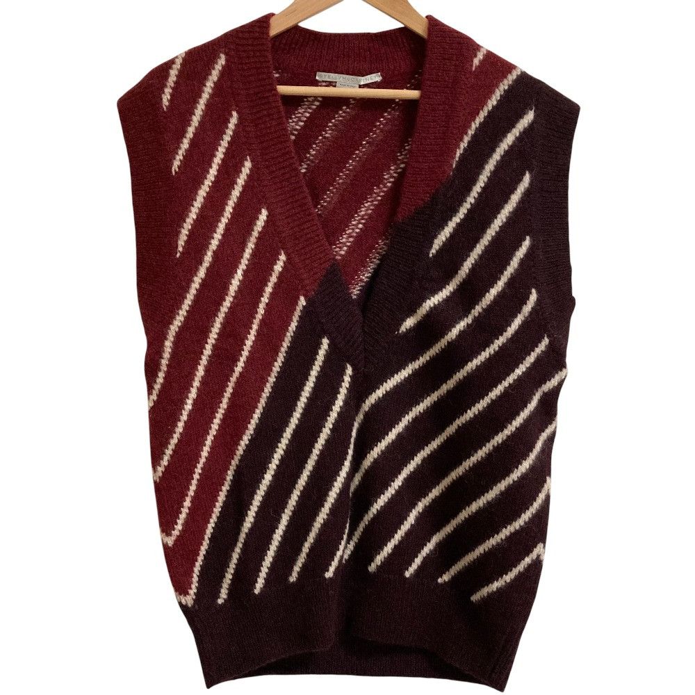 Stella McCartney Stella Mccartney Stella McCartney Alpaca Knit Vest Textile Tops 6K0199 DUTY FREE for USA Size ONE SIZE - 1 Thumbnail