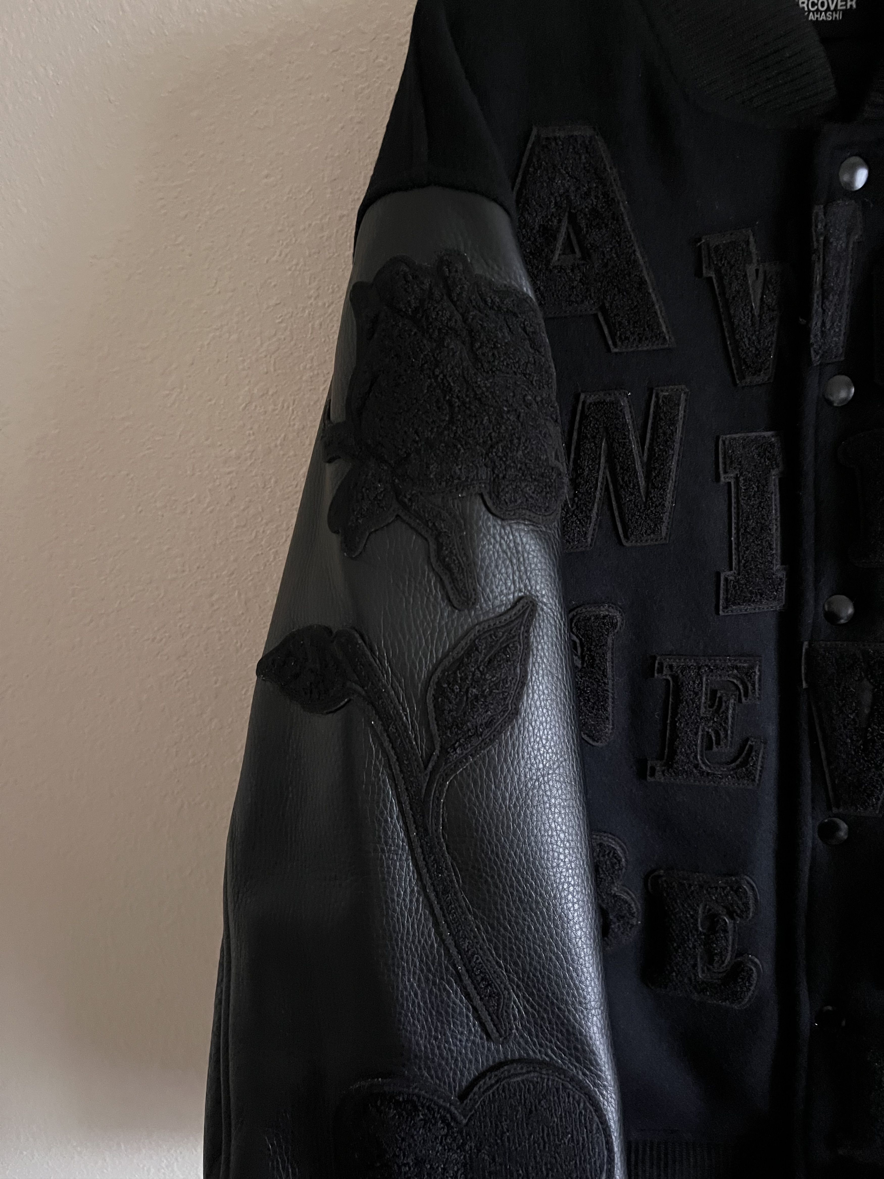 Undercover Undercover A Wolf Will Never Be A Pet Varsity Jacket Black Size US XL / EU 56 / 4 - 5 Thumbnail