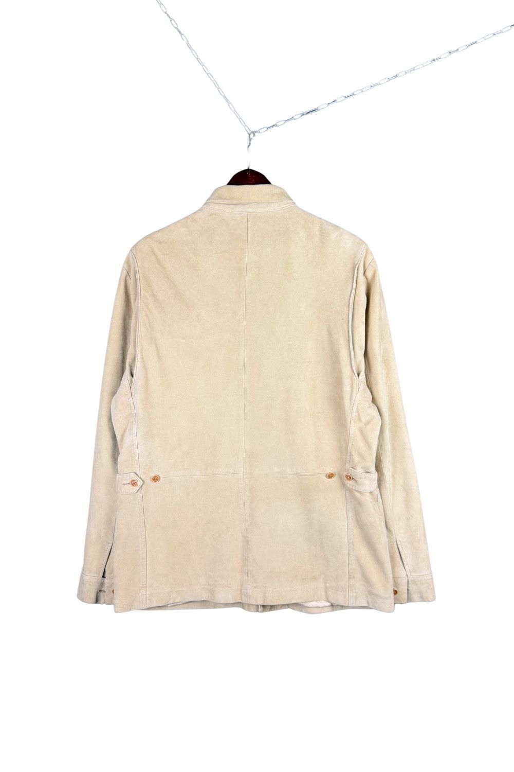 Polo Ralph Lauren Polo Ralph Lauren Lamb Suede Zip Jacket – c. late 90s Size US L / EU 52-54 / 3 - 4 Thumbnail