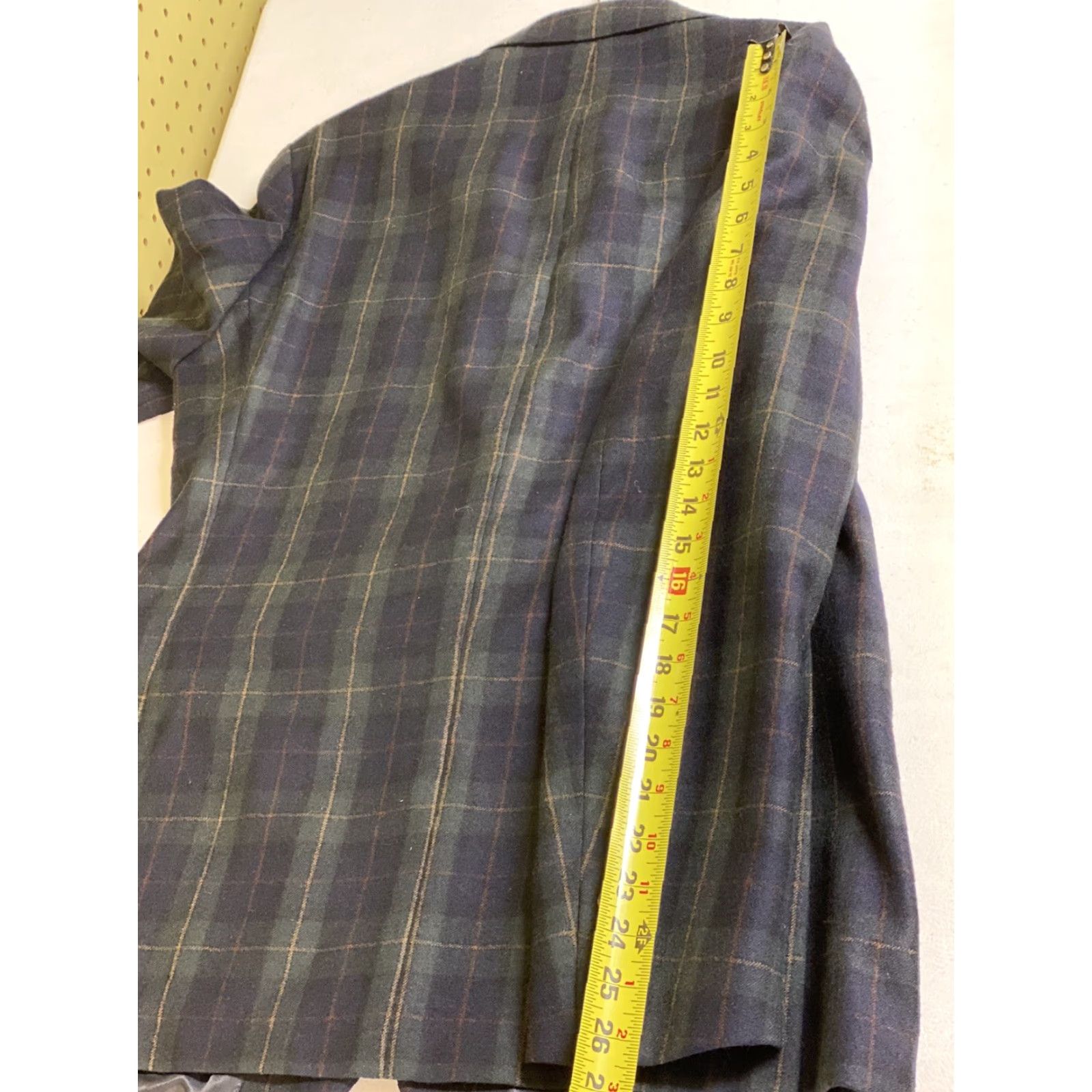 Polo Ralph Lauren VINTAGE Polo Ralph Lauren Blazer Jacket 40L Men Preppy Plaid Black Watch Tartan Wool Wool Blazer Notch Lapel Macy’s Size US L / EU 52-54 / 3 - 7 Thumbnail