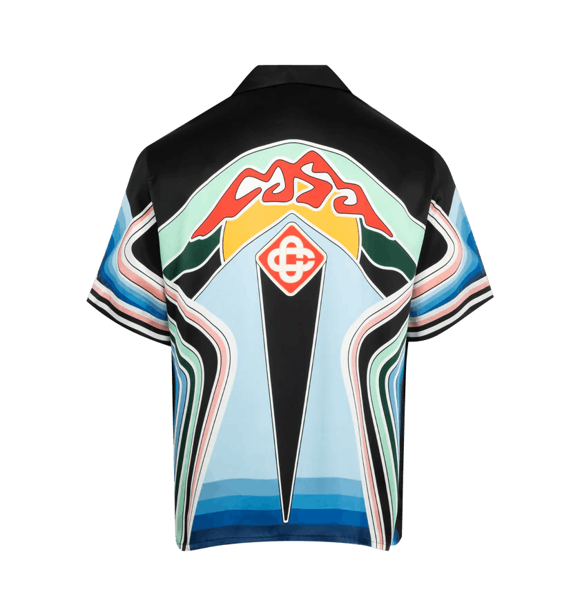 Casablanca o1h1sh11225 Cuban Collar Ss Shirt in Multicolor Size US XL / EU 56 / 4 - 2 Thumbnail