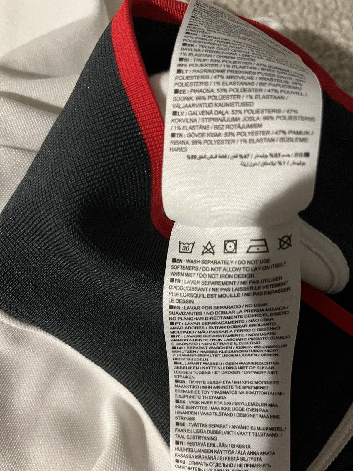 Nike White training zip manchaster united Size US XL / EU 56 / 4 - 7 Thumbnail