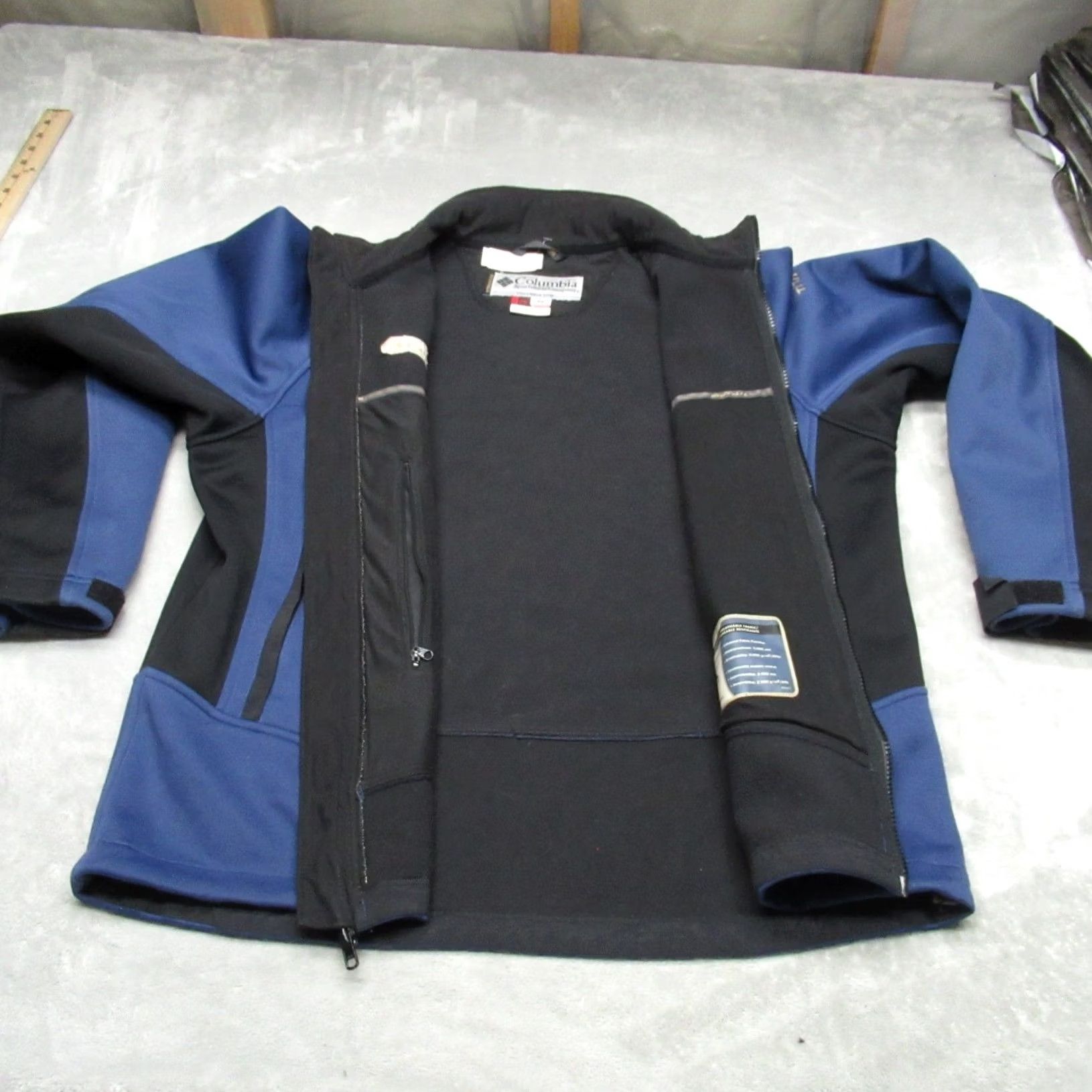 Vintage Columbia Titanium Jacket Men L Blue Softshell Interchange Full Zip Rain Wind Size US L / EU 52-54 / 3 - 5 Thumbnail