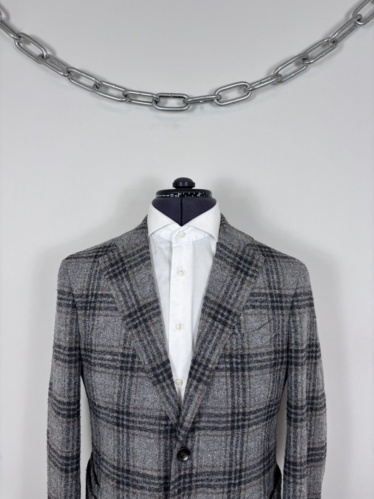 Luigi Bianchi Luigi Bianchi Sartoria Loro Piana Alpaca Wool Blazer Jacket Size 40R - 2 Thumbnail