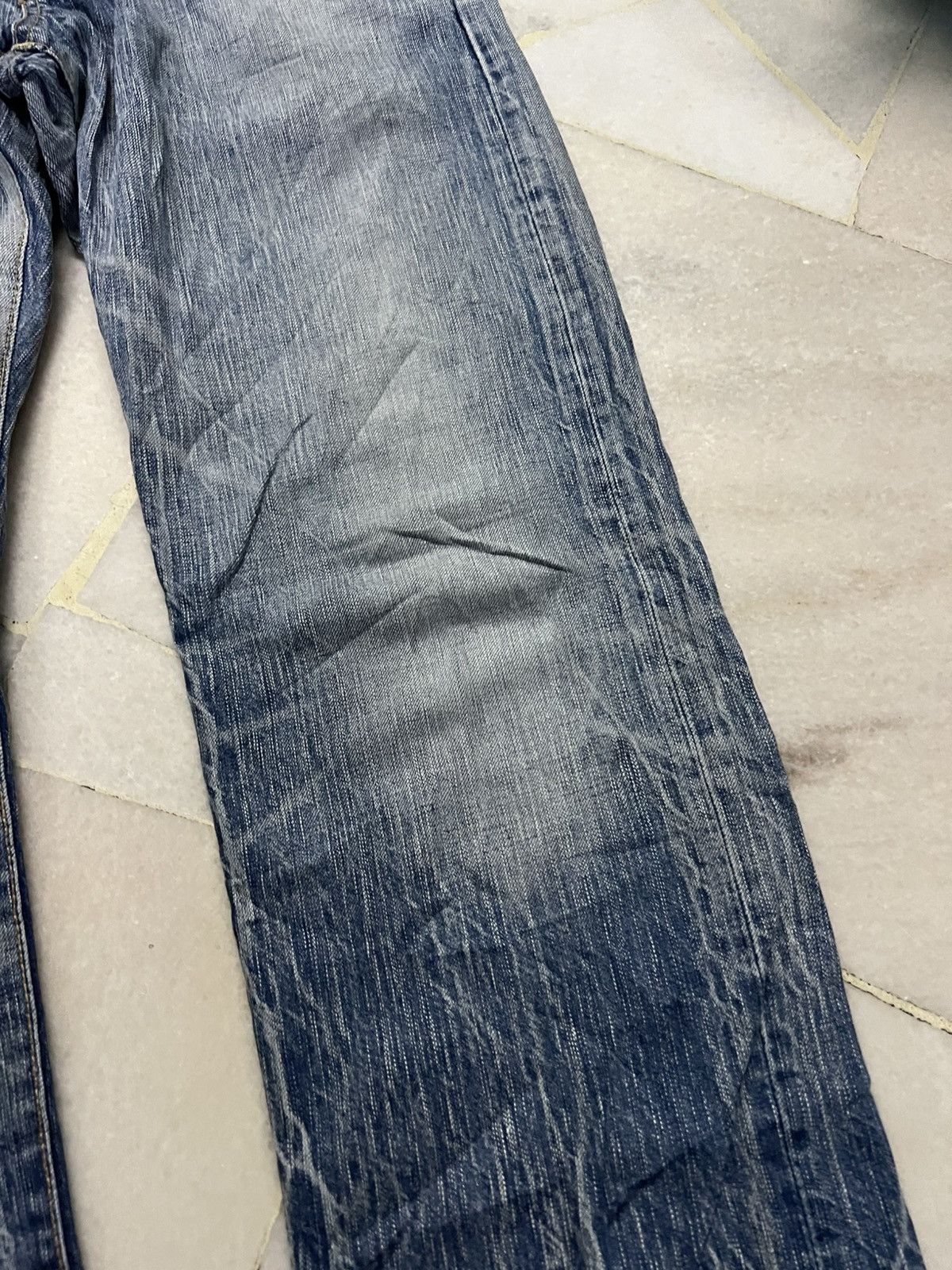 Japanese Brand 💥Rare💥Edwin 503 Honeycomb Faded Jean Very Rare Size US 34 / EU 50 - 6 Thumbnail