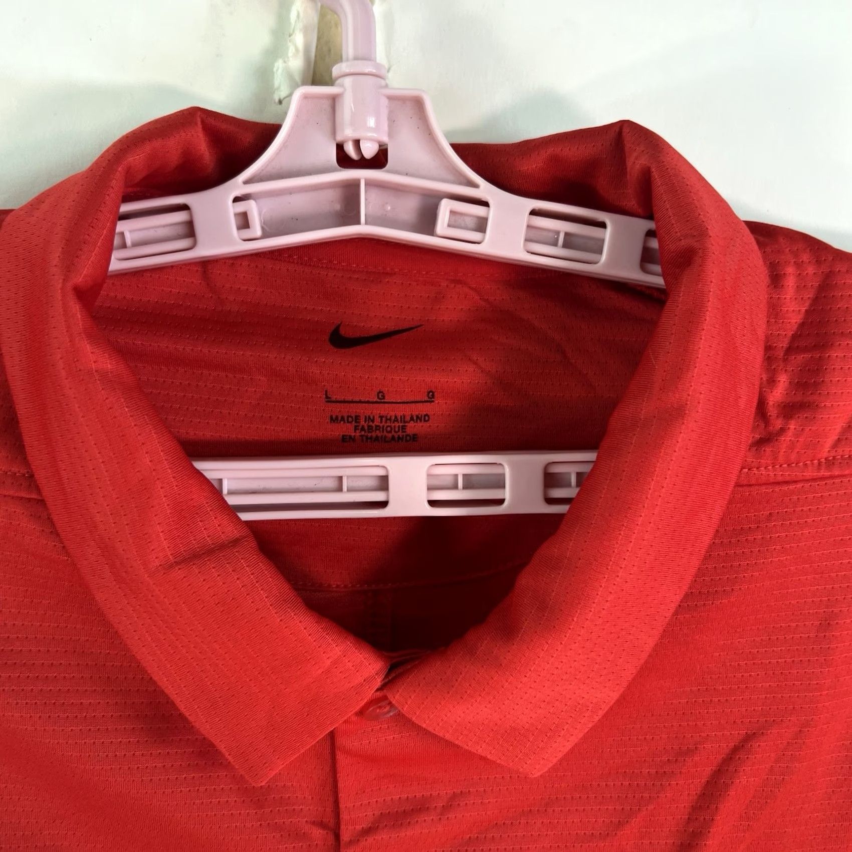 Nike Nike Polo Men's Red Kansas City Chief Flag Nike Golf Polo Short Sleeve - L Size US L / EU 52-54 / 3 - 3 Thumbnail