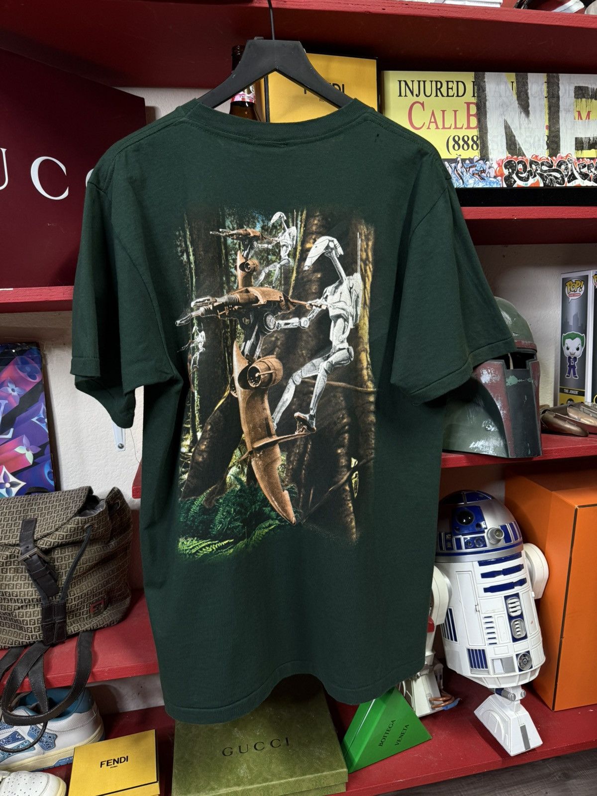 Star Wars 90’s Vintage Star Wars Ep 1 Droids Tee Shirt Large Size US L / EU 52-54 / 3 - 8 Thumbnail