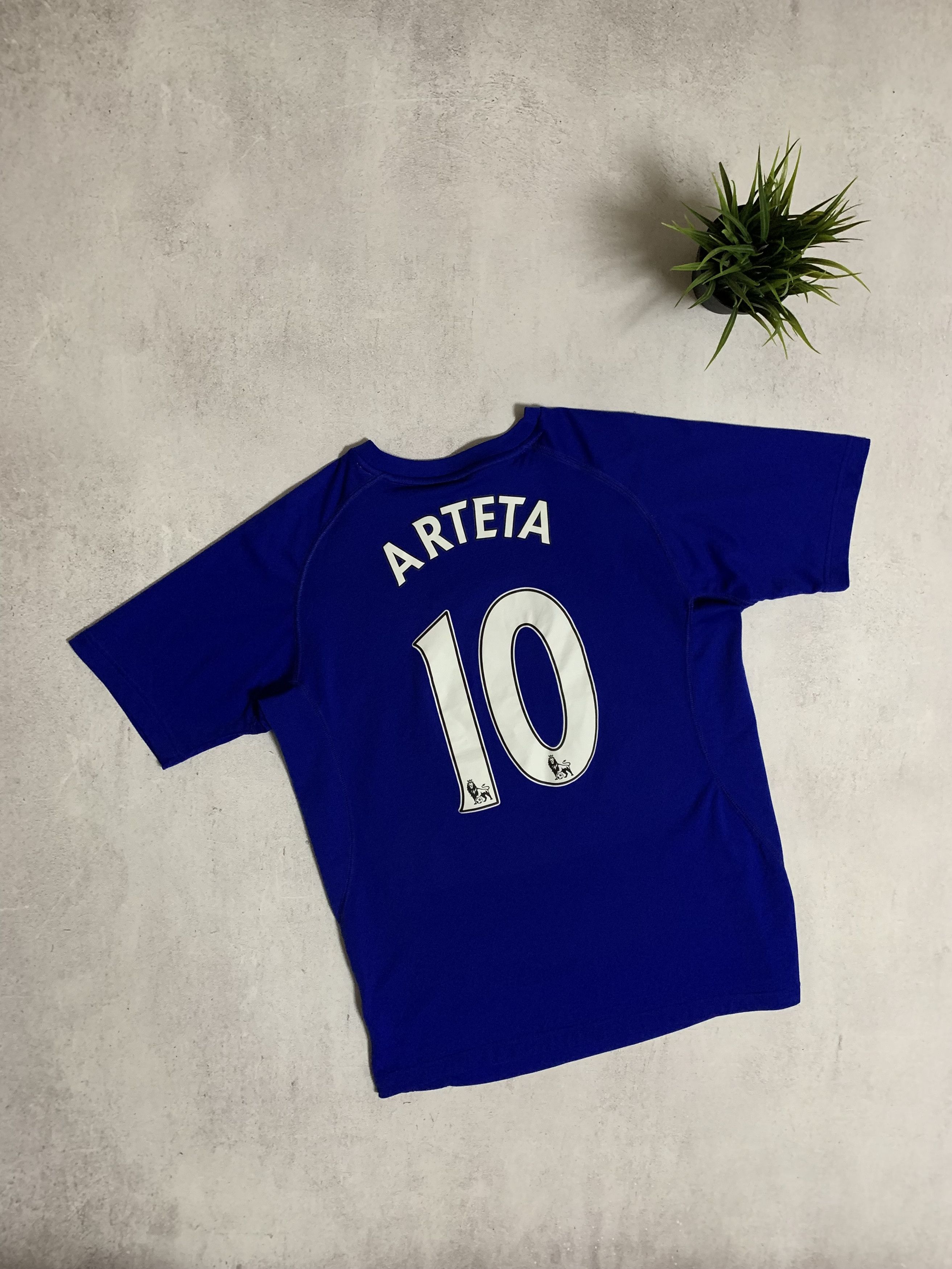 Le Coq Sportif × Vintage Vintage Everton Arteta Jersey T Shirt Le Coq Sportif Size US M / EU 48-50 / 2 - 1 Thumbnail