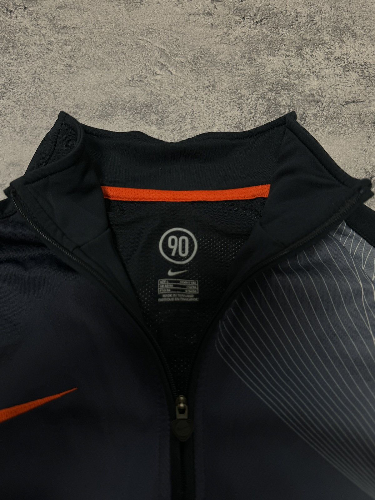 Nike × Vintage Vintage Nike Total 90 Long Sleeve Blue Size L Size US L / EU 52-54 / 3 - 5 Thumbnail