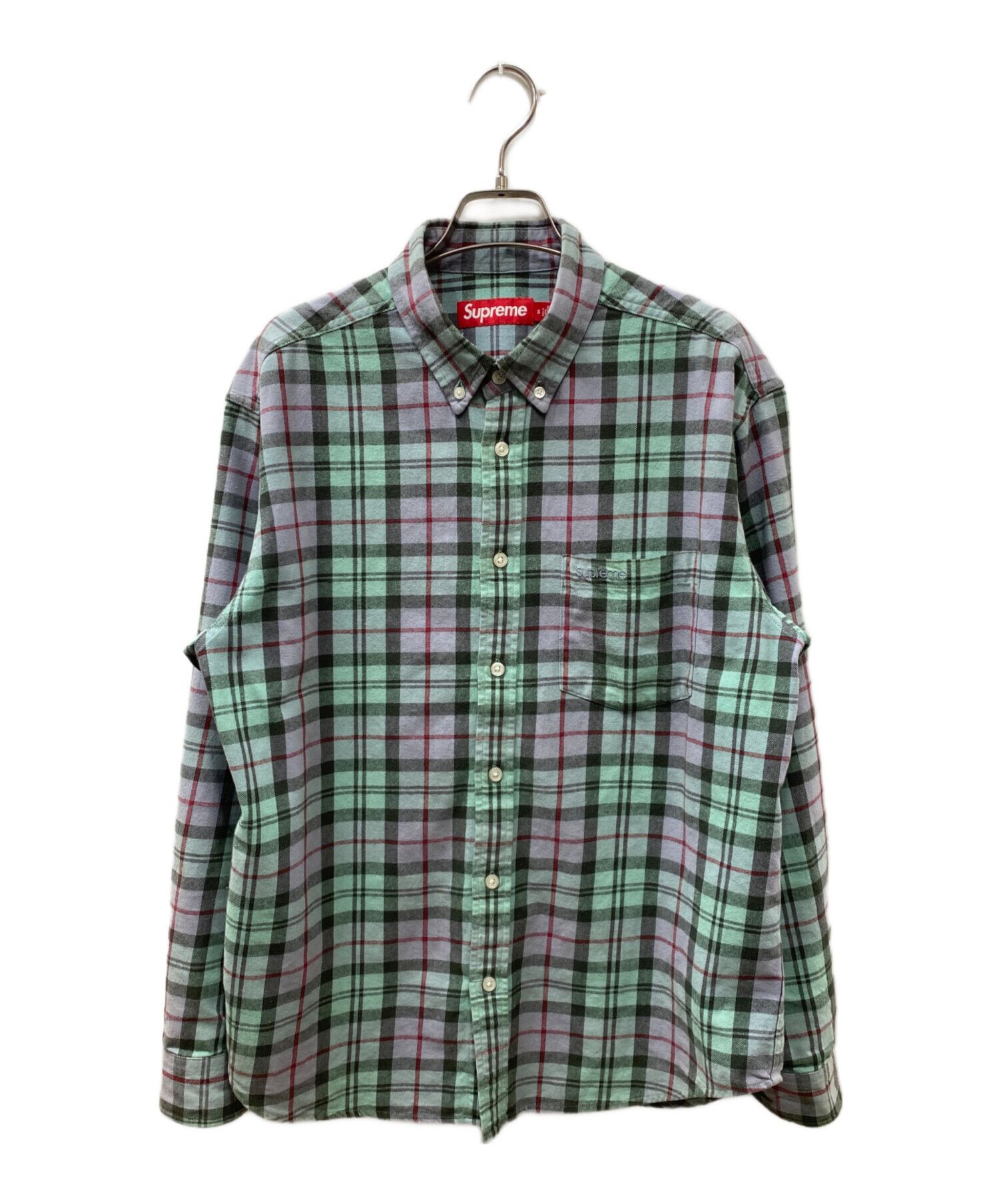 24FW supreme quilted plaid shirt Lサイズ Supreme Quilted Plaid Shirt (FW24) - $158