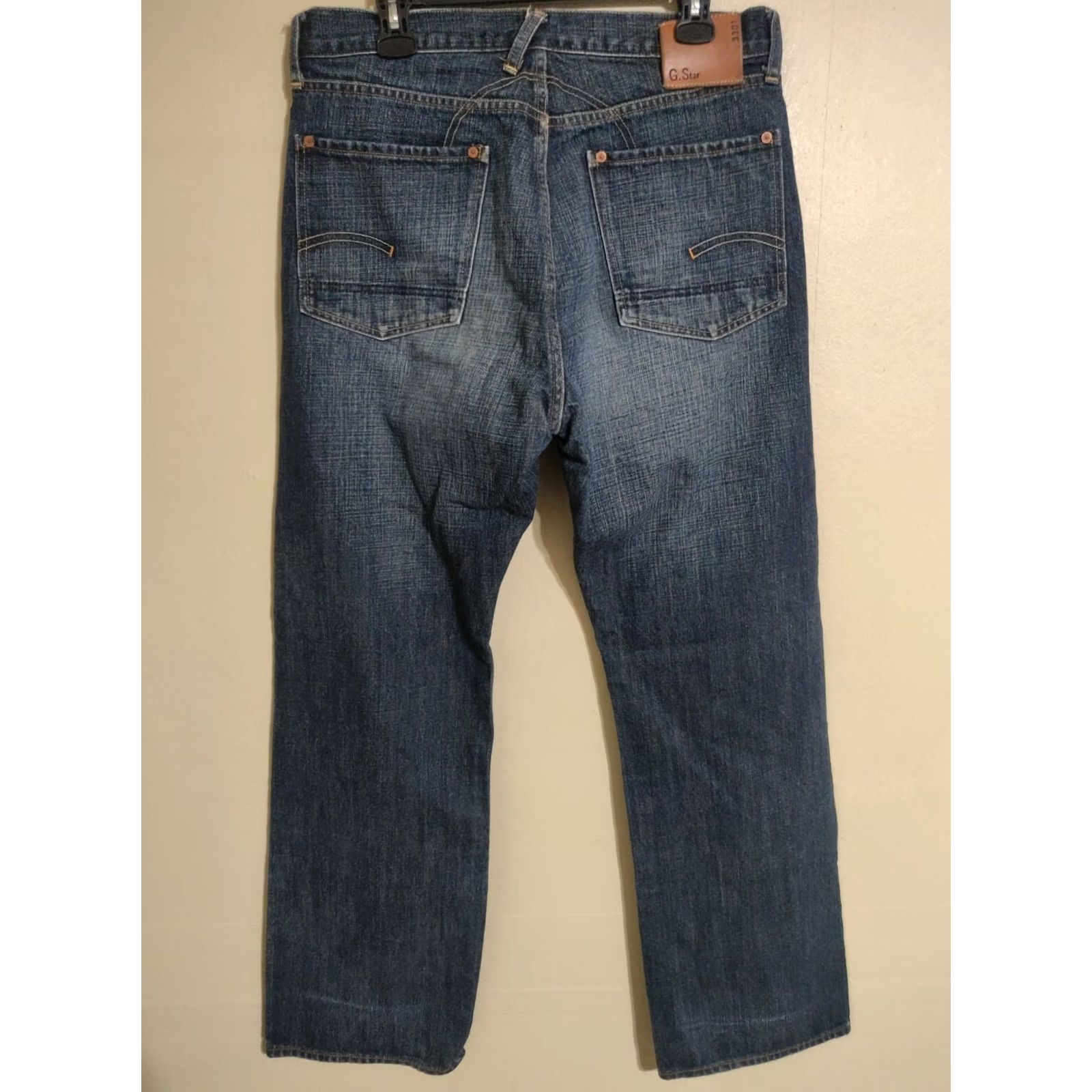 G-Star G-Star Raw Denim 5625 Low Crotch Straight Leg Designer Jeans - Men's 34x34 Size US 34 / EU 50 - 4 Thumbnail